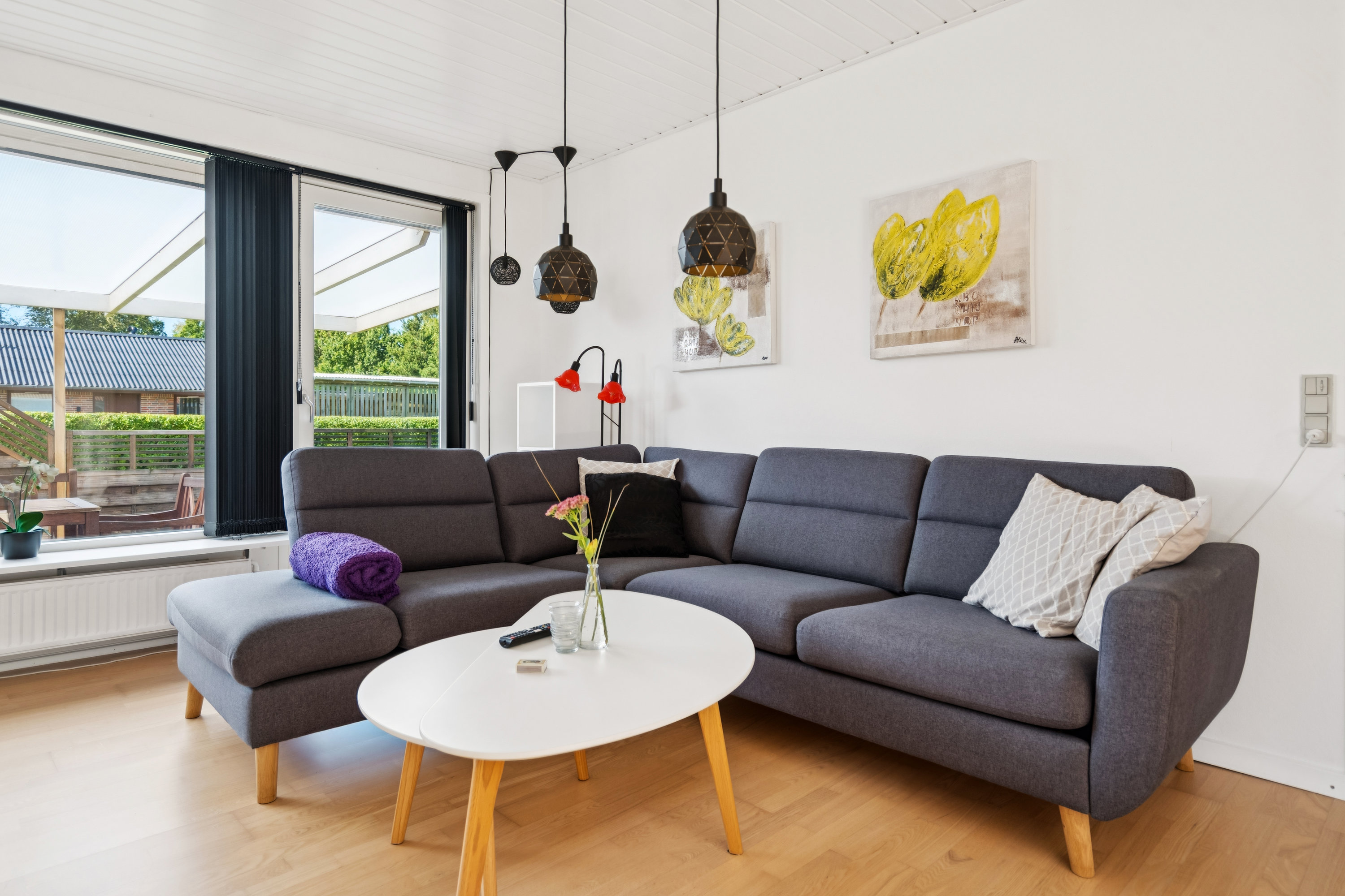 Fremhævet stue billede i fuldskærmstilstand. Billede af Askevej 9, Vesterø Havn, 9940 Læsø