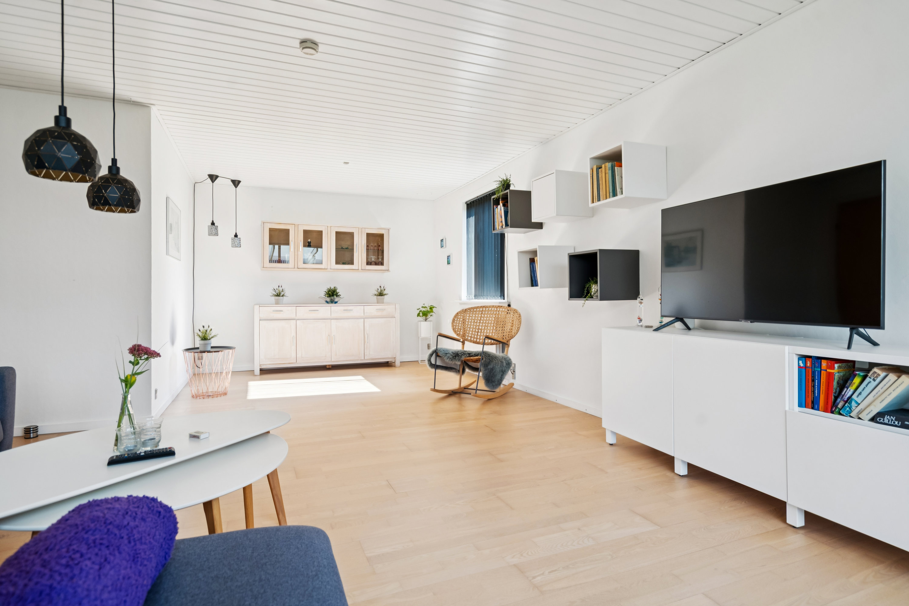 Fremhævet stue billede i fuldskærmstilstand. Billede af Askevej 9, Vesterø Havn, 9940 Læsø