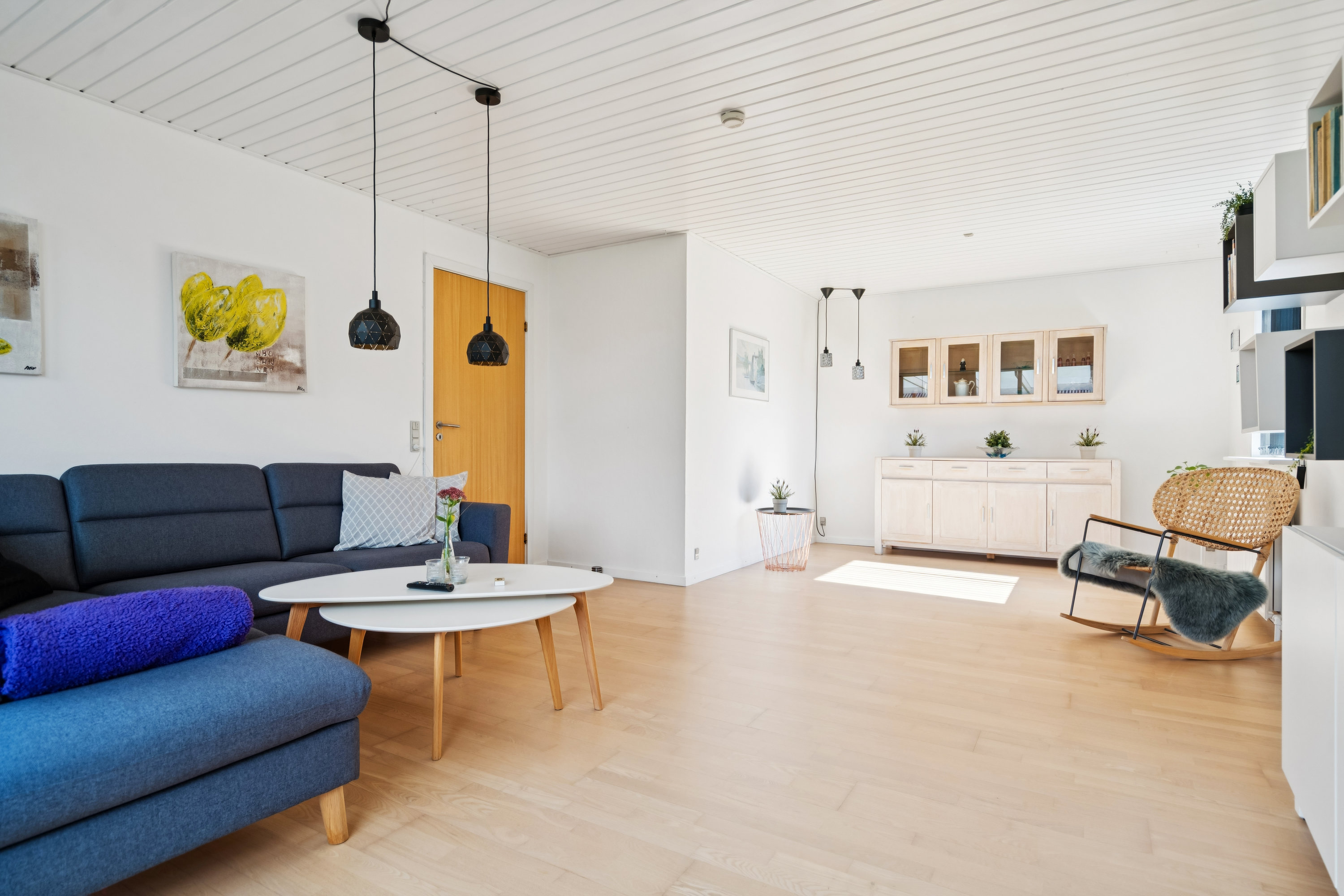 Fremhævet stue billede i fuldskærmstilstand. Billede af Askevej 9, Vesterø Havn, 9940 Læsø