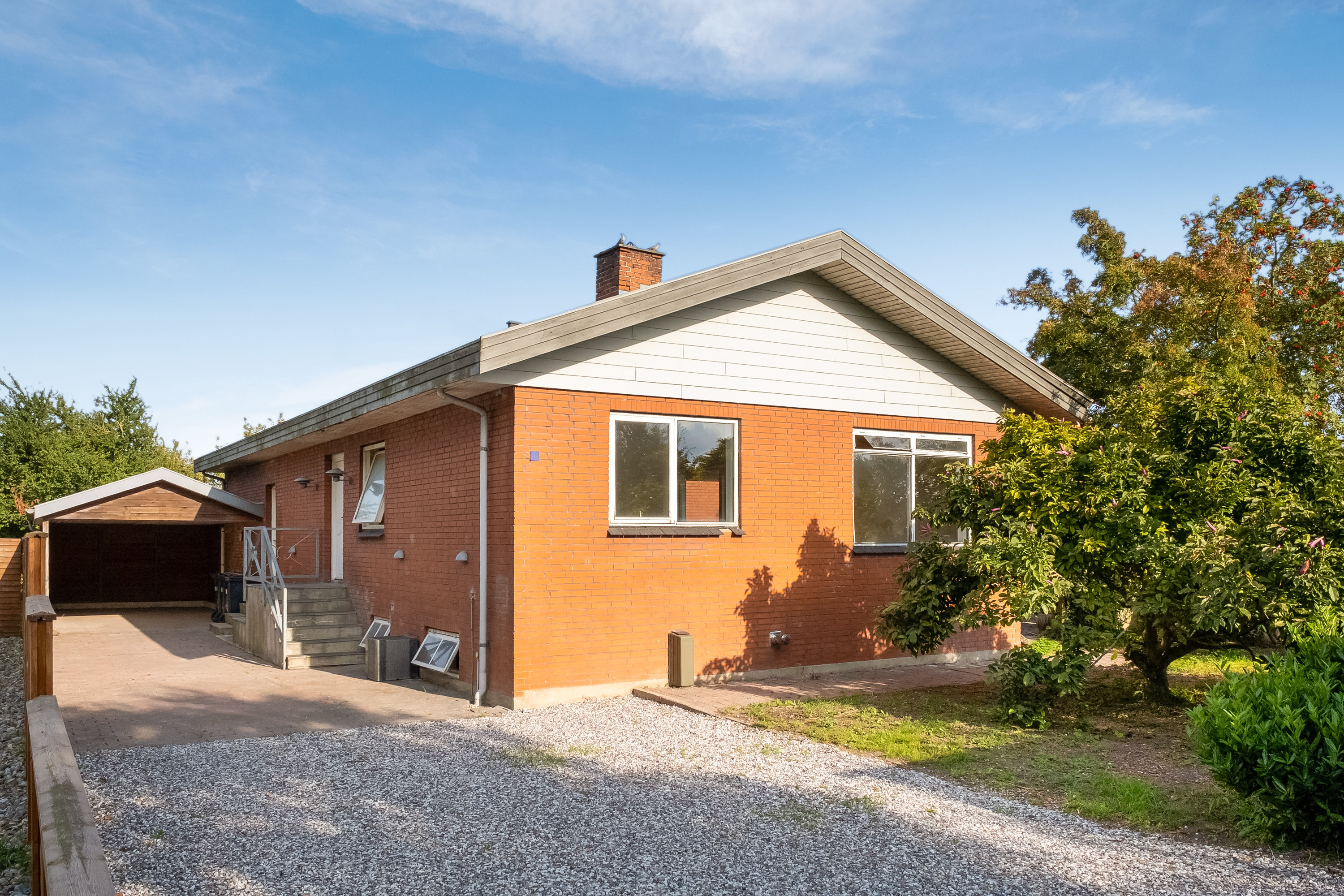 Villa: Facade på Skolevej 3, Rosilde, 5800 Nyborg