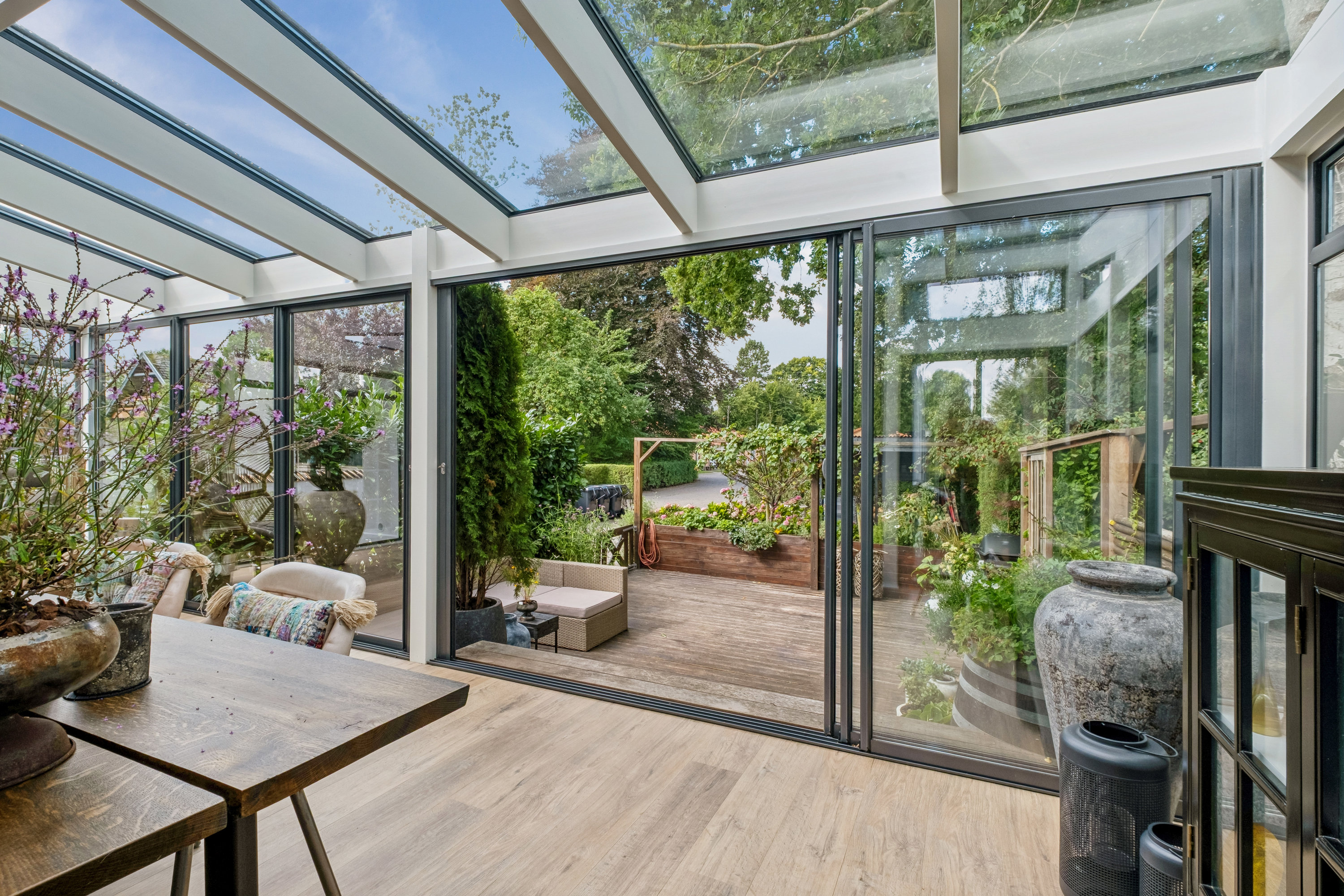 Fremhævet udestue billede i fuldskærmstilstand. Billede af Vejlevej 30, Thorsvang, 8700 Horsens