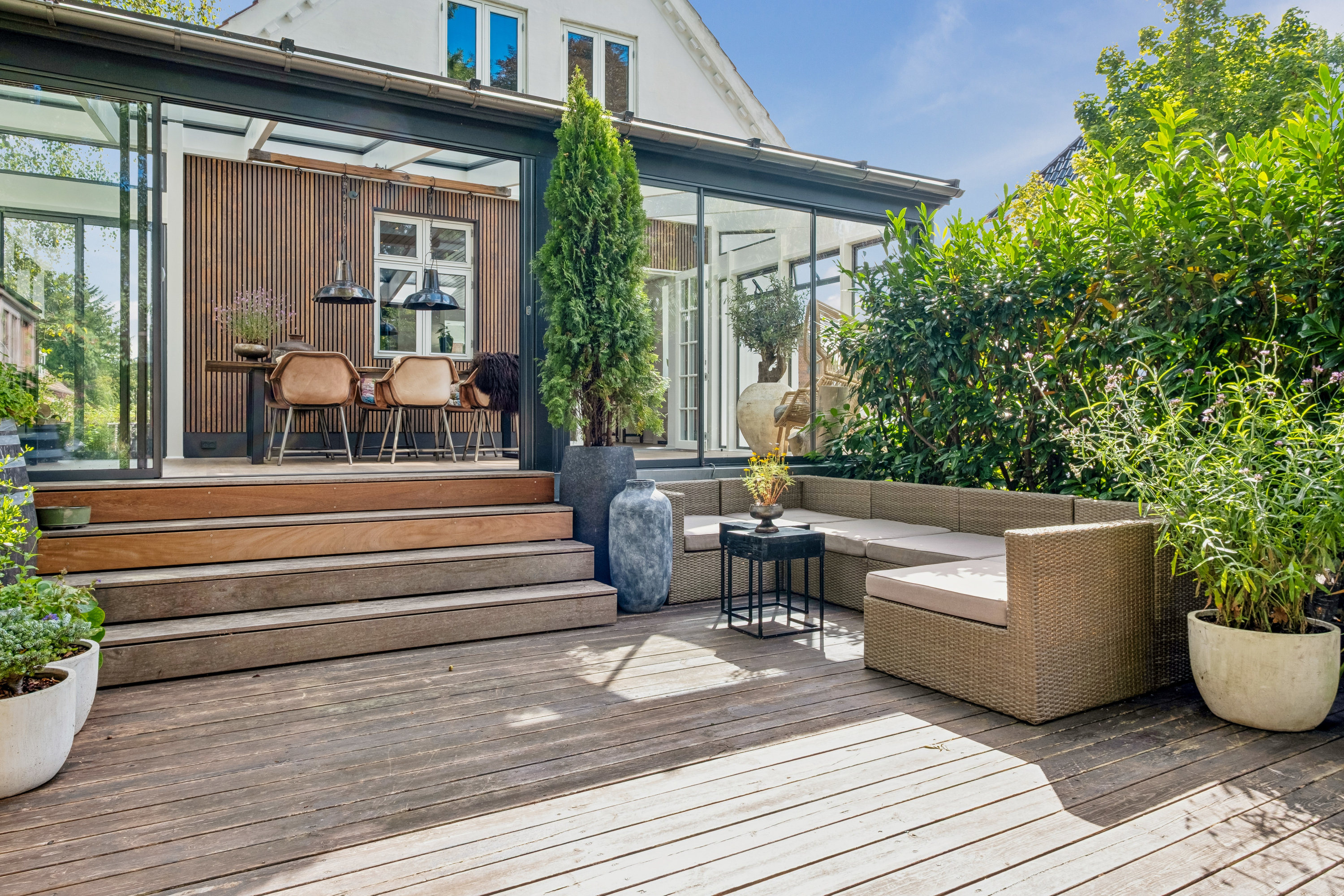 Miniaturebillede 2: terrasse. Billede af Vejlevej 30, Thorsvang, 8700 Horsens