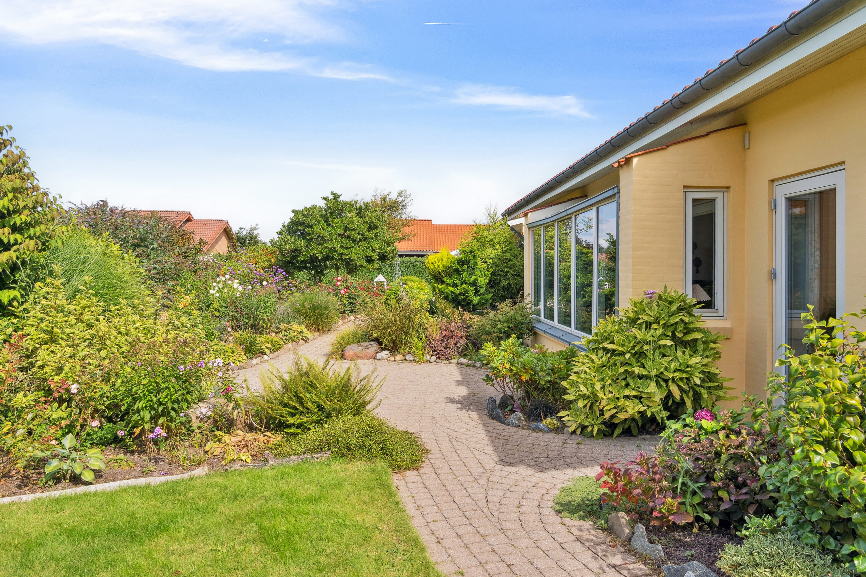 Fremhævet have billede i fuldskærmstilstand. Billede af Rørkærvej 73, 8722 Hedensted