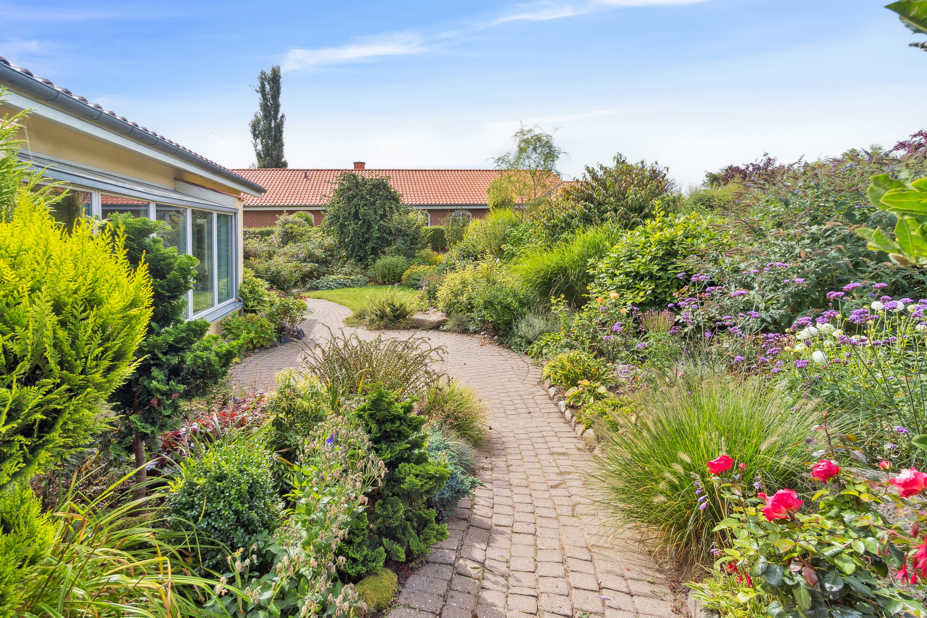 Fremhævet have billede i fuldskærmstilstand. Billede af Rørkærvej 73, 8722 Hedensted