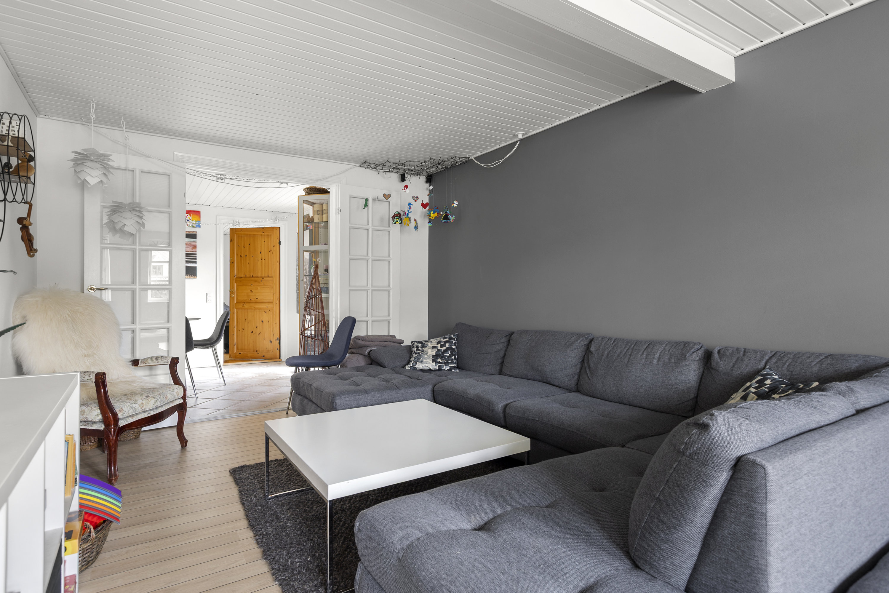 Fremhævet stue billede i fuldskærmstilstand. Billede af Langagervej 35, Farendløse, 4100 Ringsted