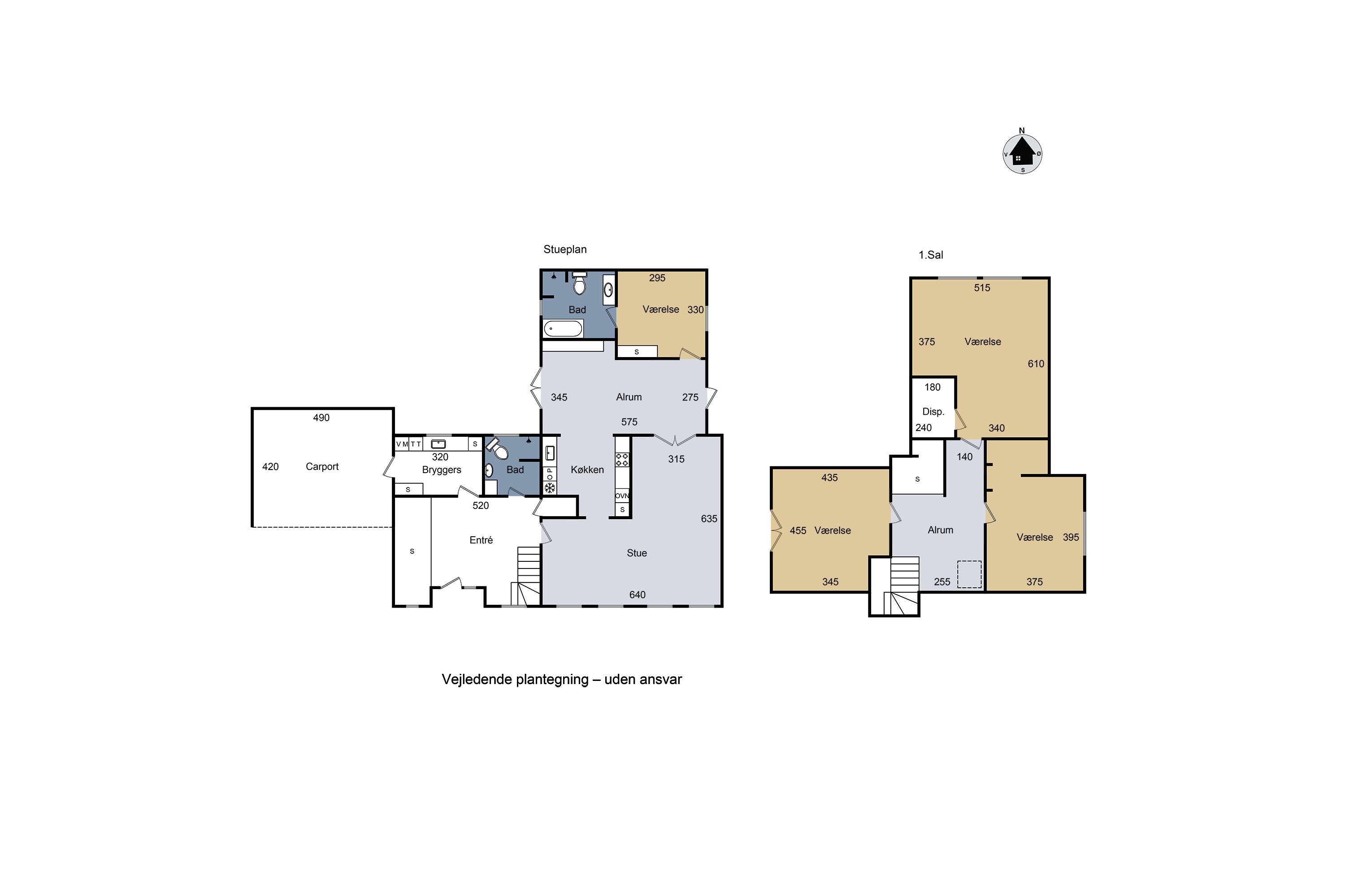 Plantegninger billede af Langagervej 35, Farendløse, 4100 Ringsted