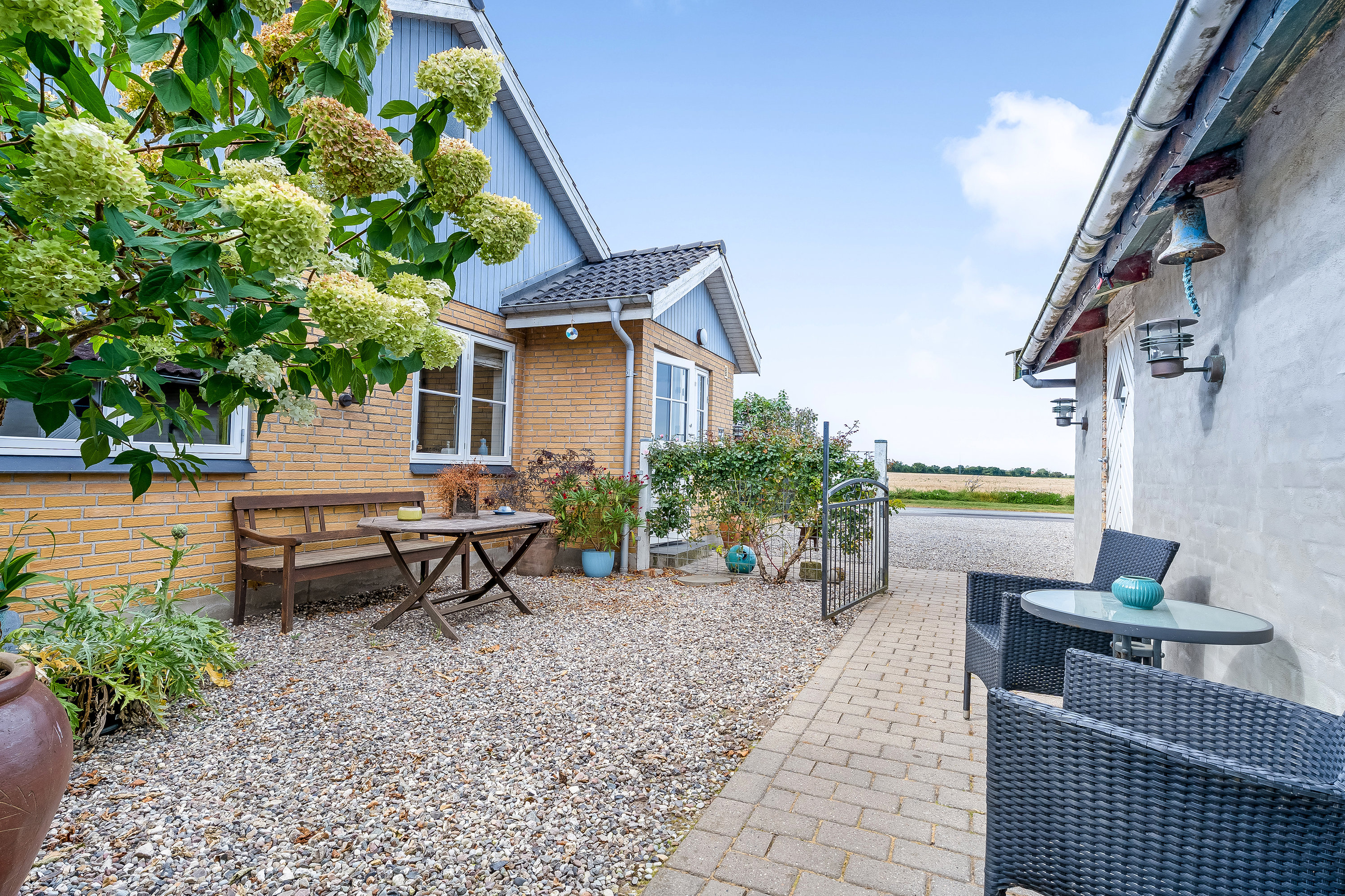 Fremhævet terrasse billede i fuldskærmstilstand. Billede af Mageltving Møllevej 21, 4943 Torrig L