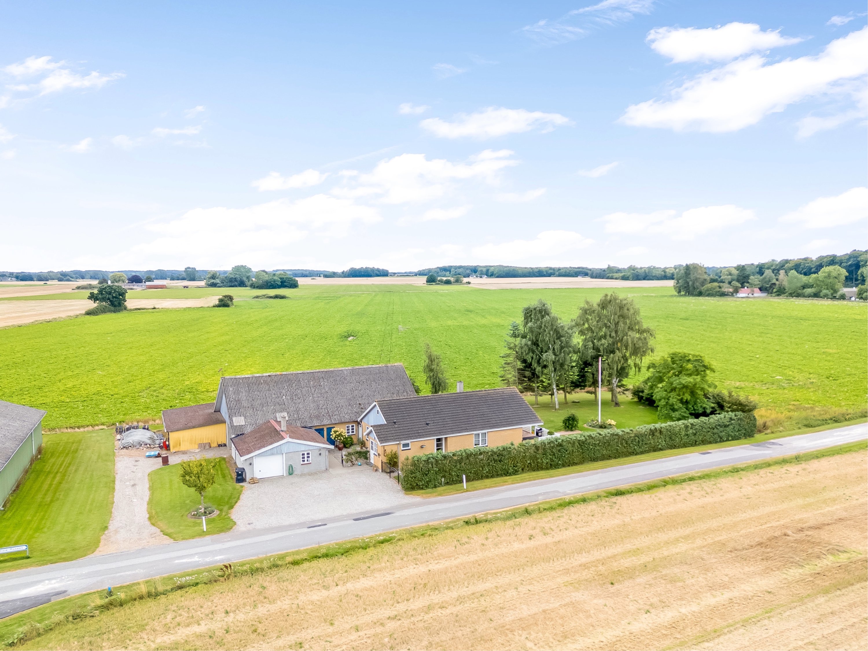 Miniaturebillede 2: luftfoto. Billede af Mageltving Møllevej 21, 4943 Torrig L