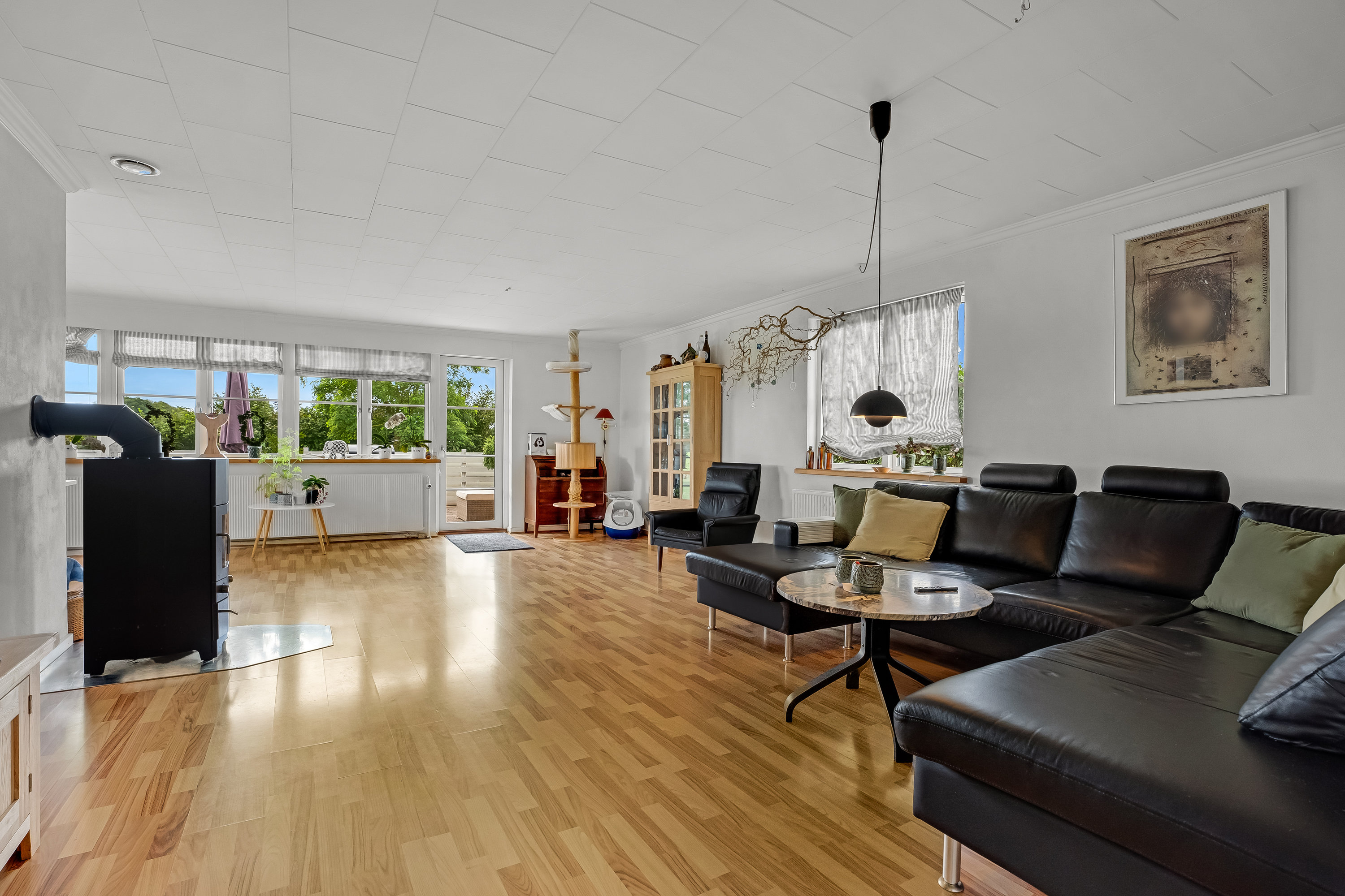 Fremhævet stue billede i fuldskærmstilstand. Billede af Mageltving Møllevej 21, 4943 Torrig L