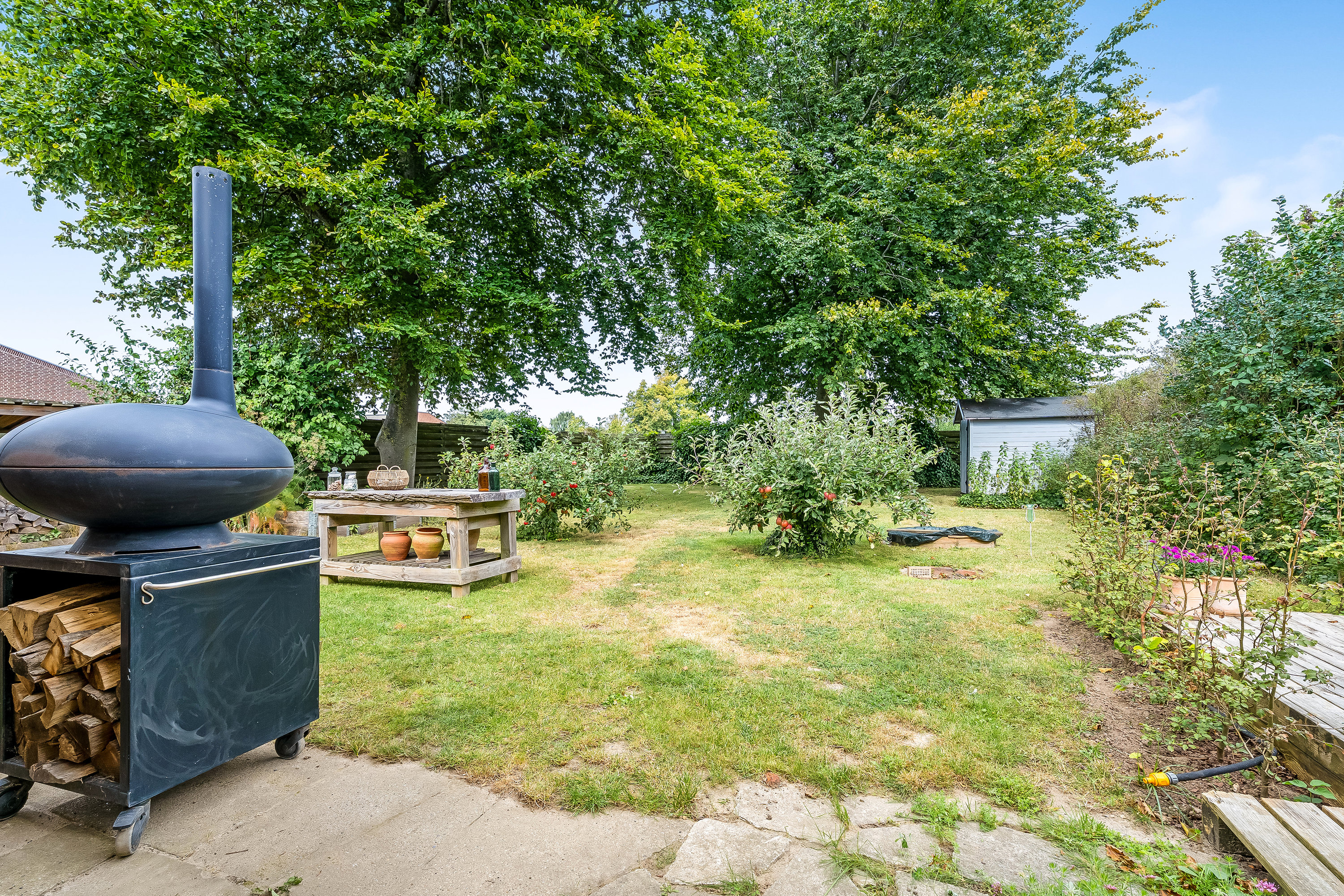 Fremhævet have billede i fuldskærmstilstand. Billede af Lillievej 2, 4900 Nakskov