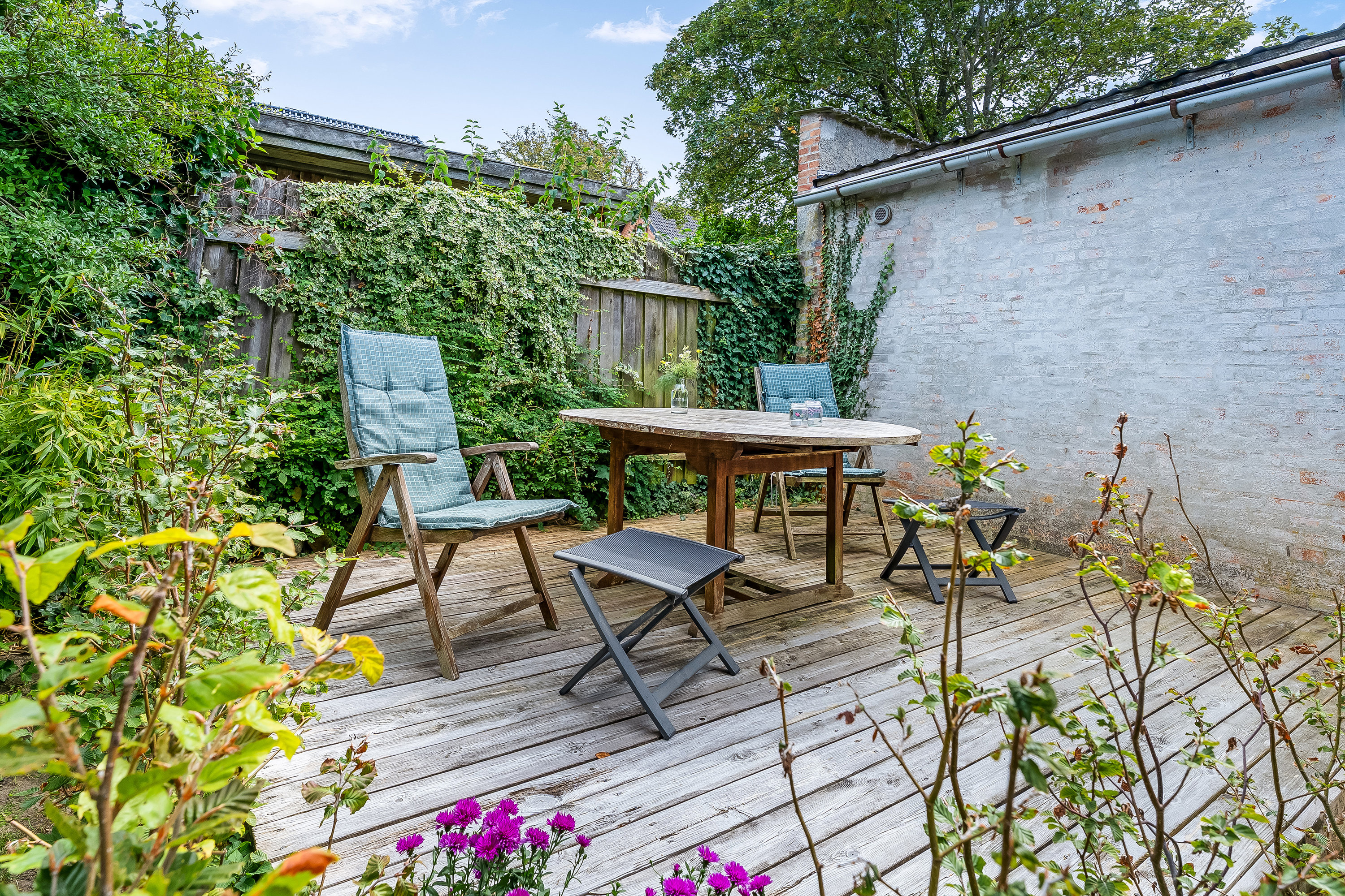 Fremhævet terrasse billede i fuldskærmstilstand. Billede af Lillievej 2, 4900 Nakskov