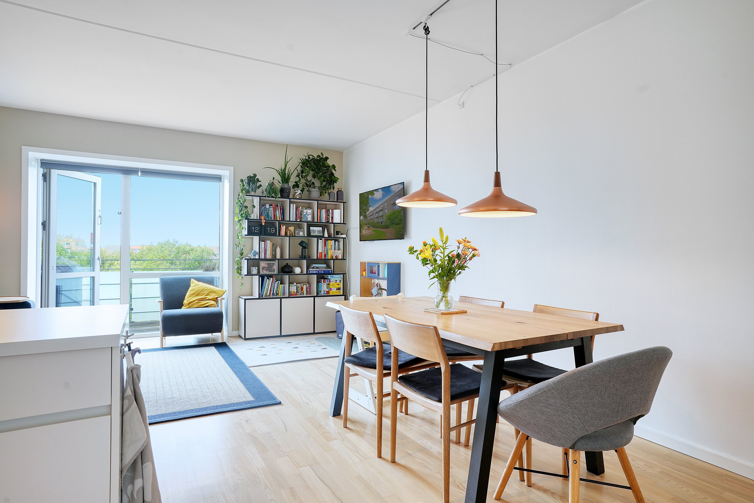 Fremhævet spisestue billede i fuldskærmstilstand. Billede af Tove Maës Vej 1, 3. th., 2500 Valby