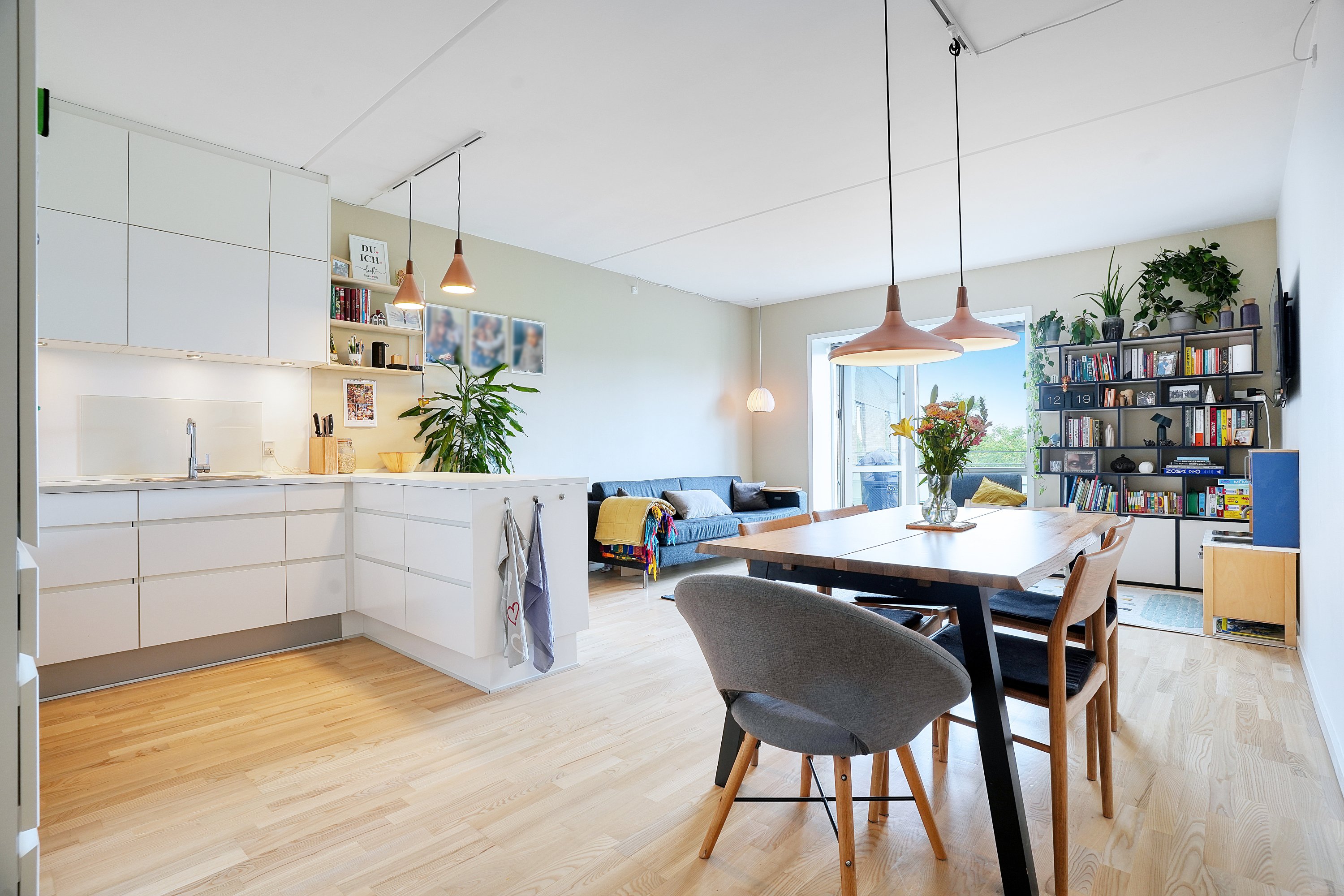 Fremhævet spisestue billede i fuldskærmstilstand. Billede af Tove Maës Vej 1, 3. th., 2500 Valby