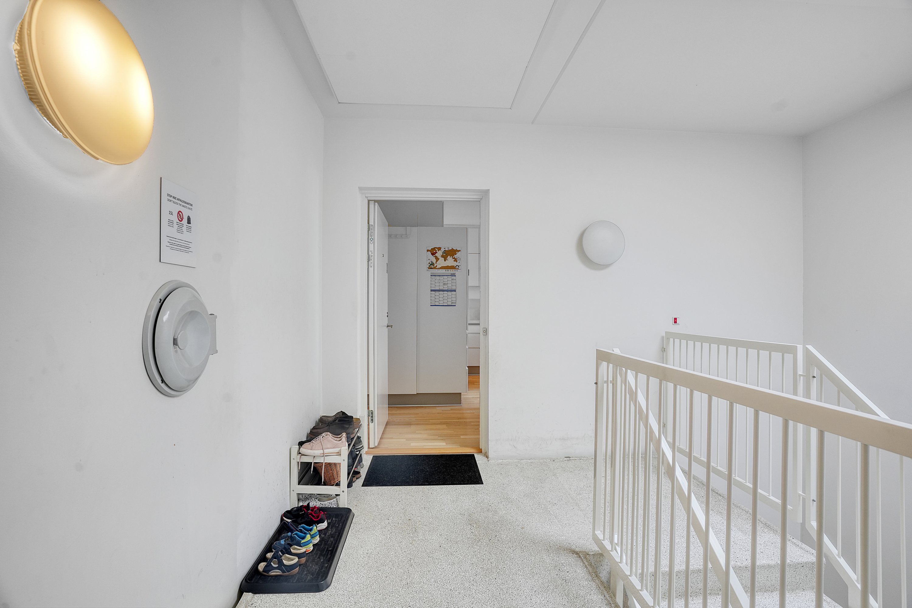 Fremhævet opgang billede i fuldskærmstilstand. Billede af Tove Maës Vej 1, 3. th., 2500 Valby