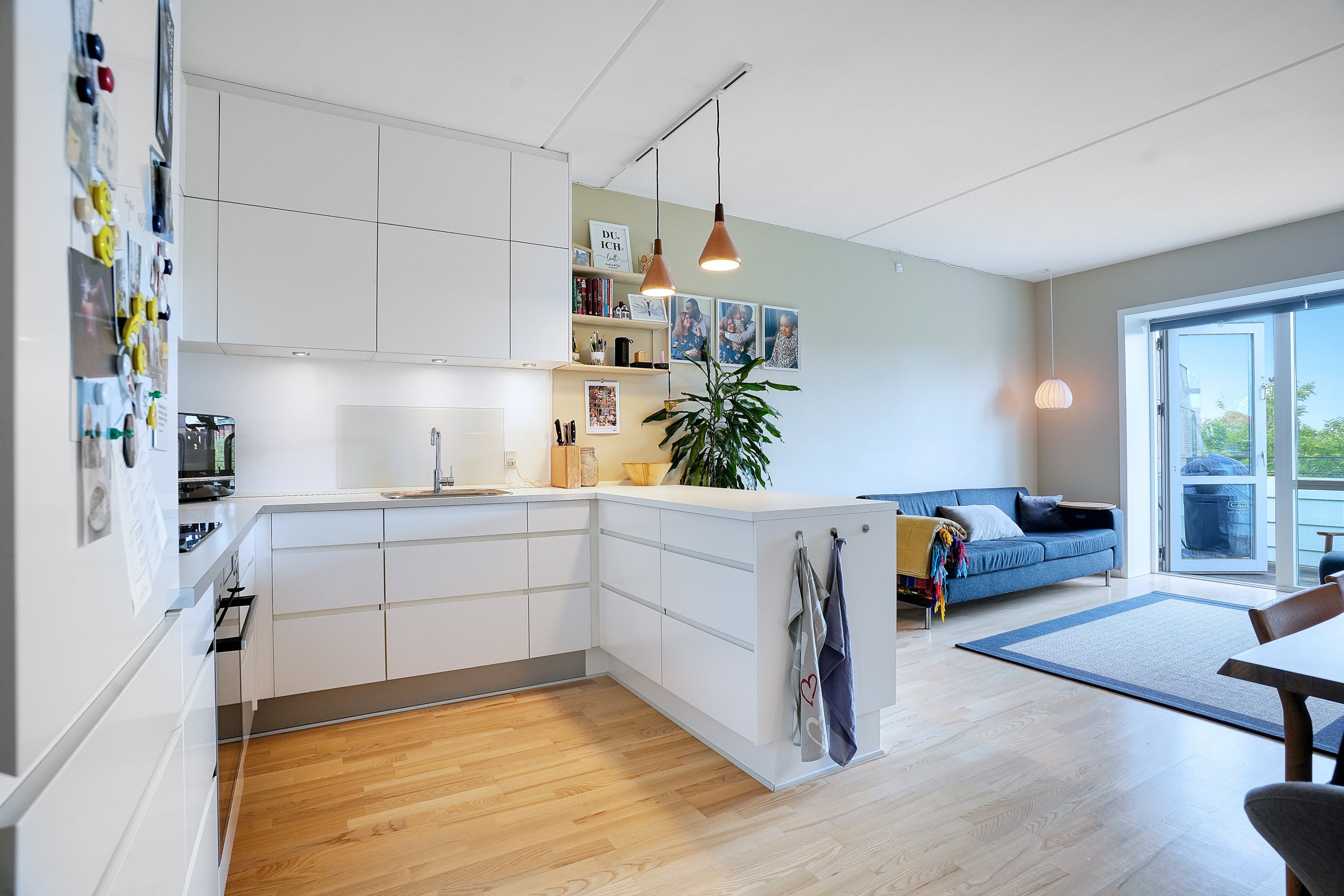 Fremhævet køkken billede i fuldskærmstilstand. Billede af Tove Maës Vej 1, 3. th., 2500 Valby