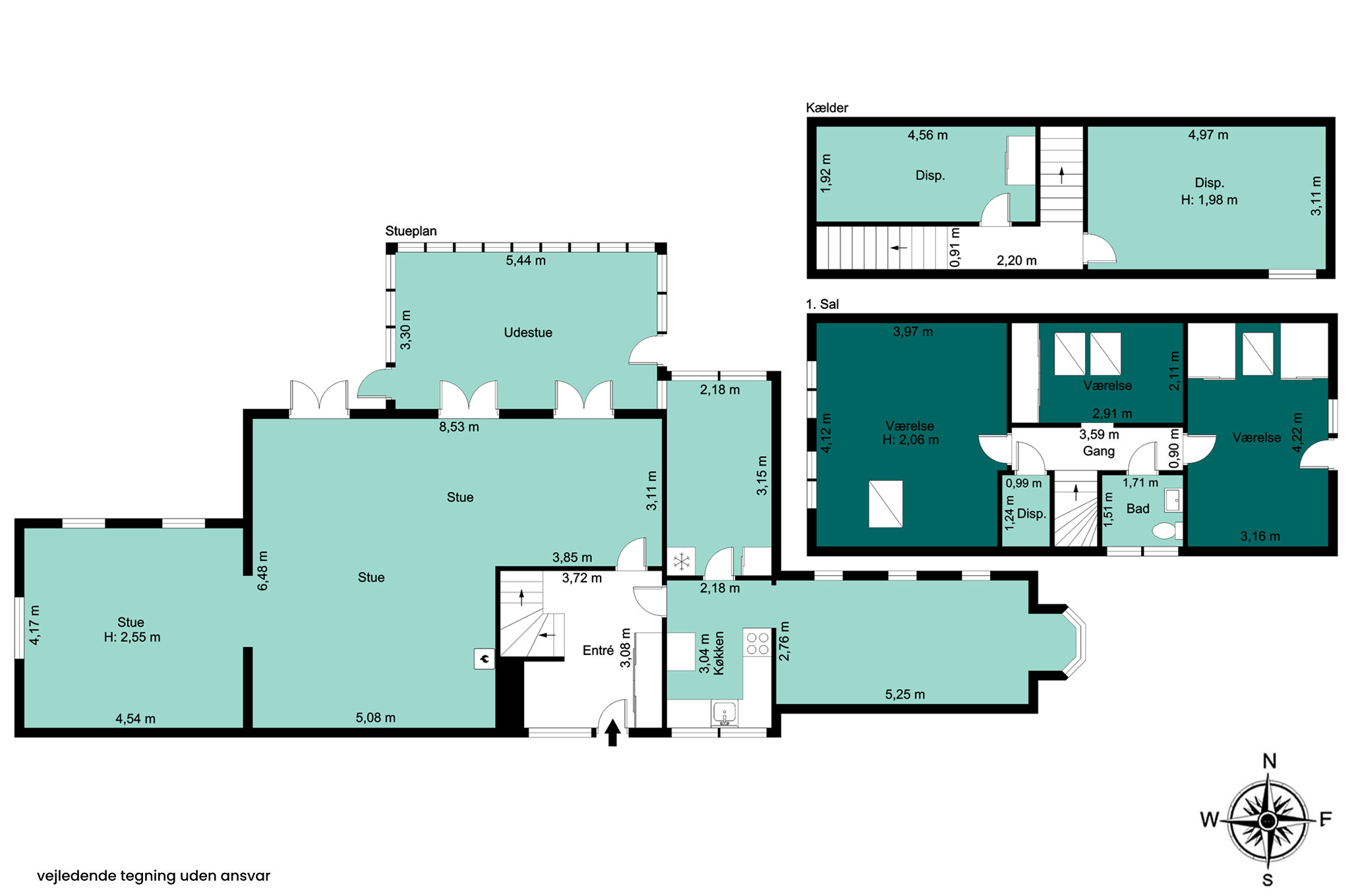 Plantegninger billede af Bredevej 18, 2830 Virum