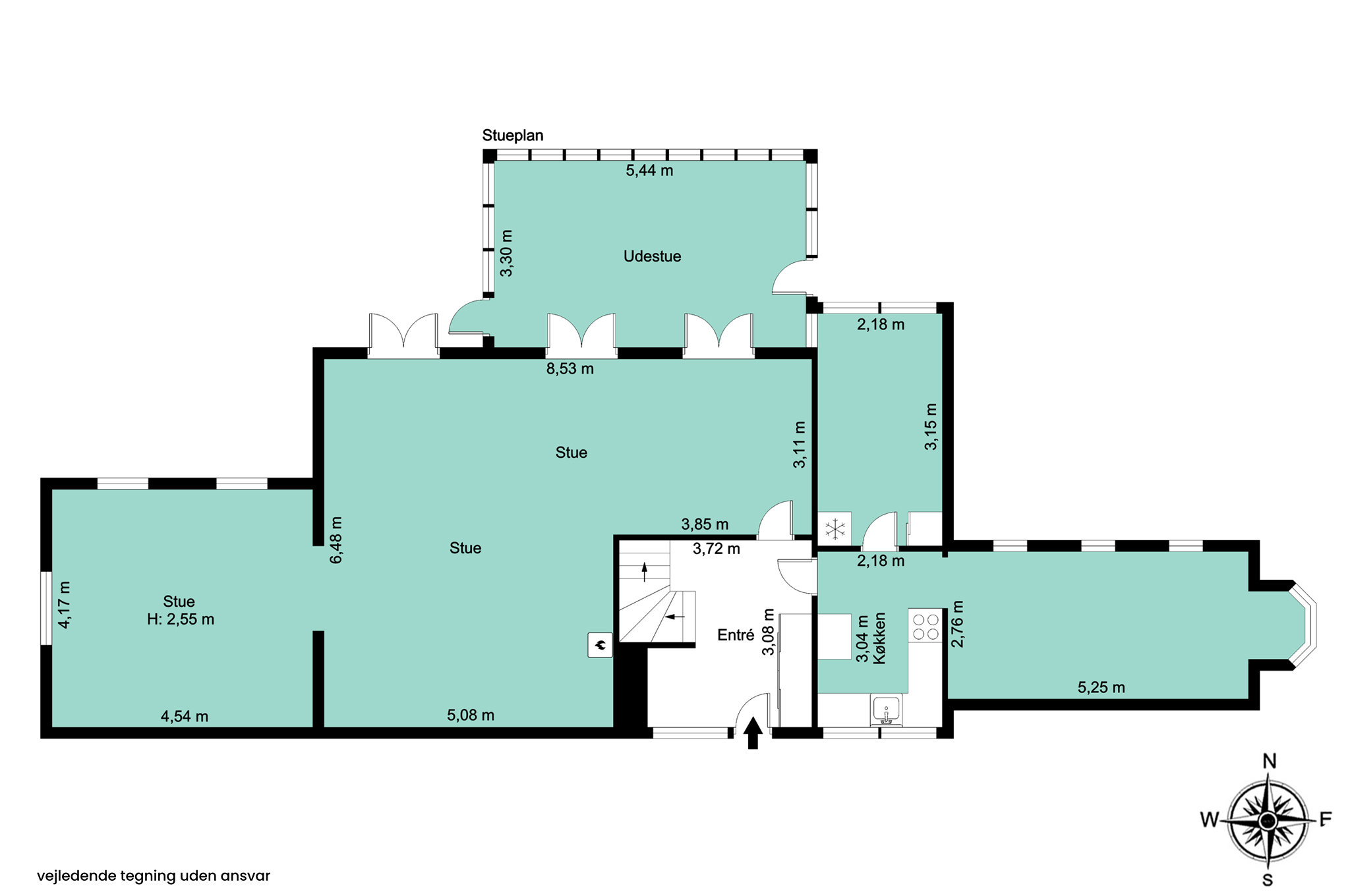 Plantegninger billede af Bredevej 18, 2830 Virum