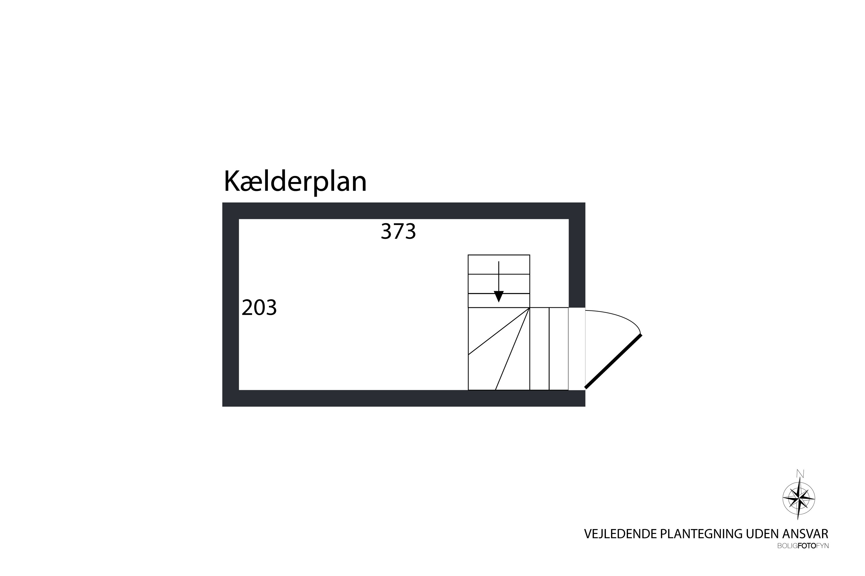 Plantegninger billede af Strandgade 24, 5683 Haarby