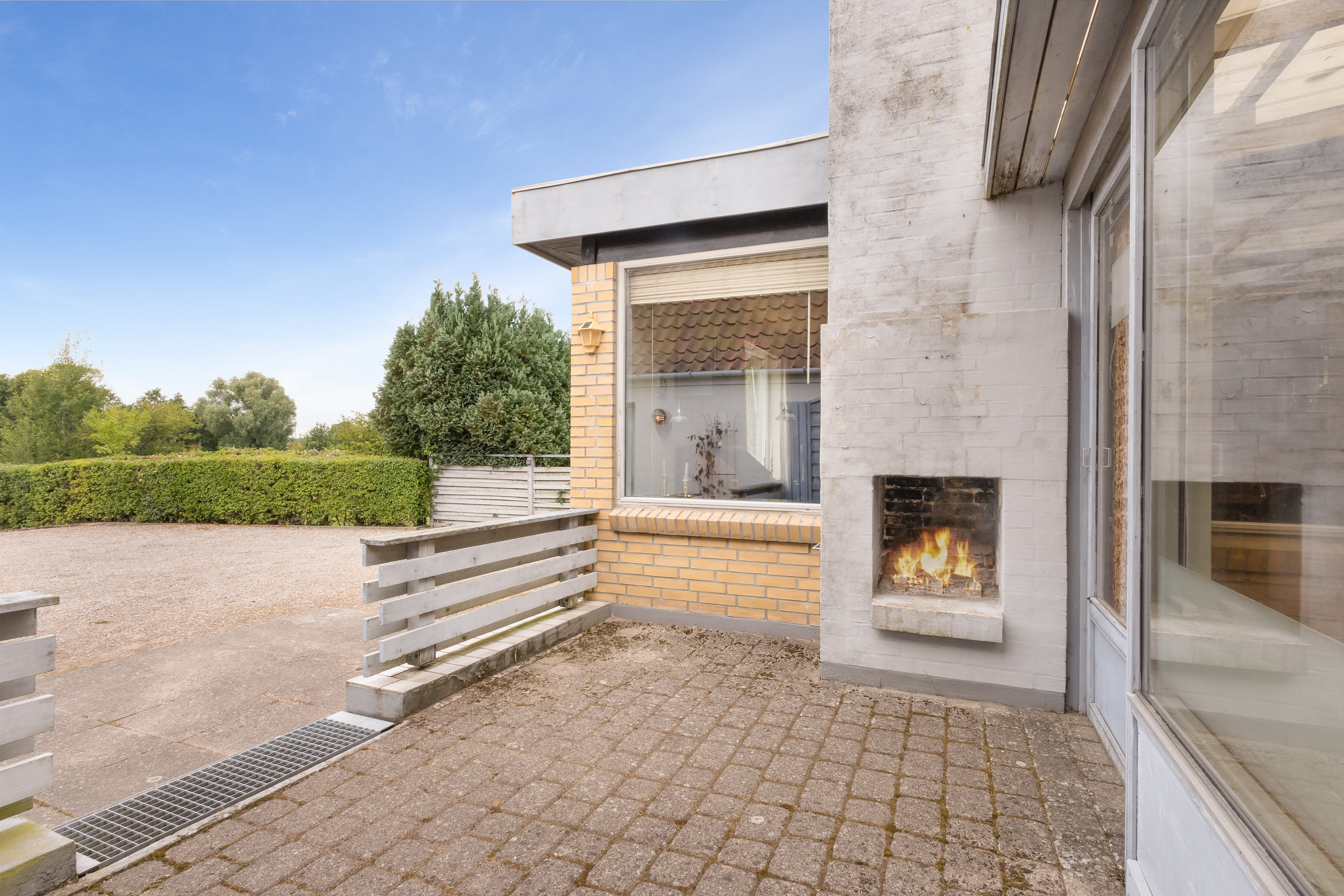 Fremhævet terrasse billede i fuldskærmstilstand. Billede af Strandgade 24, 5683 Haarby