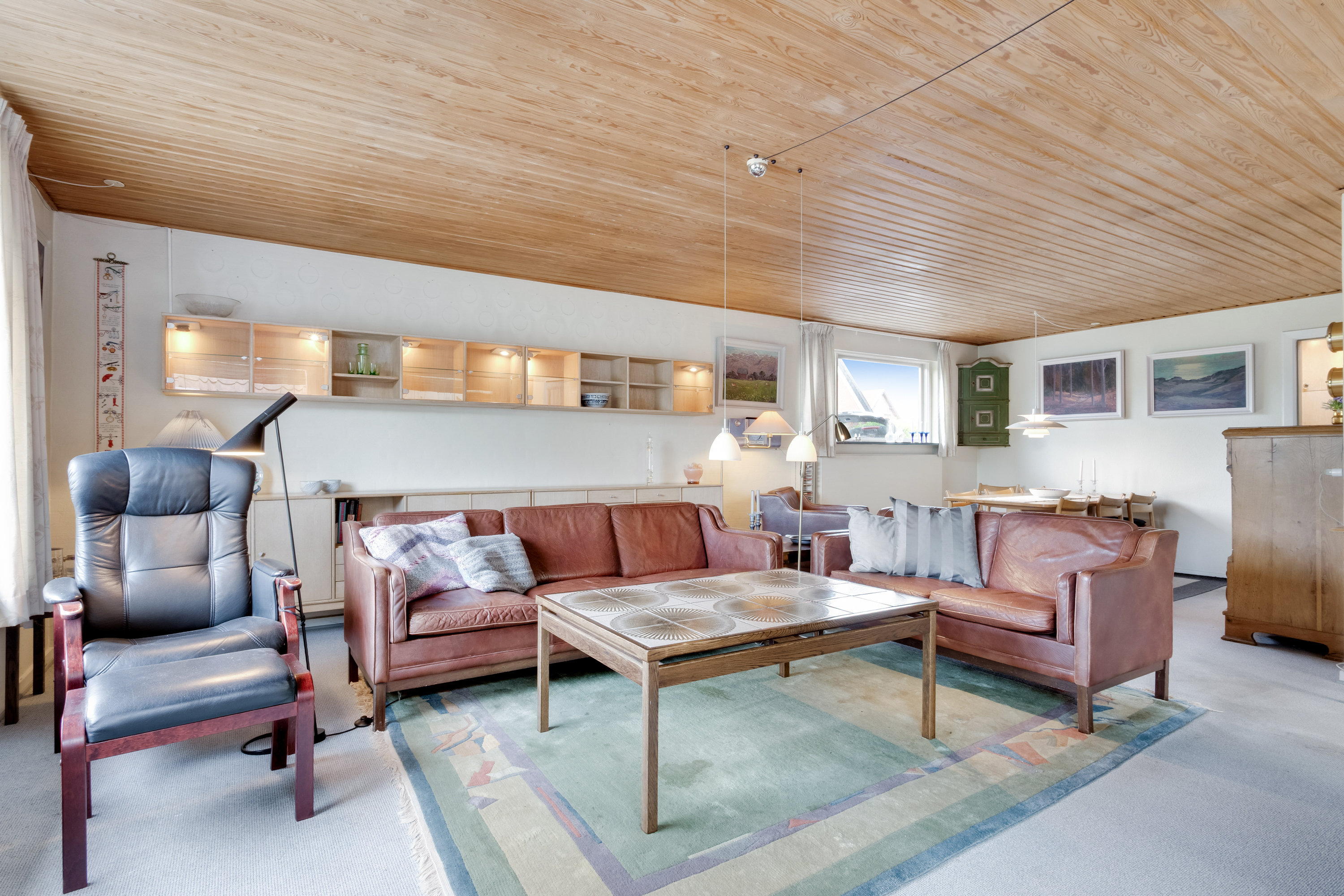 Fremhævet stue billede i fuldskærmstilstand. Billede af Strandgade 24, 5683 Haarby