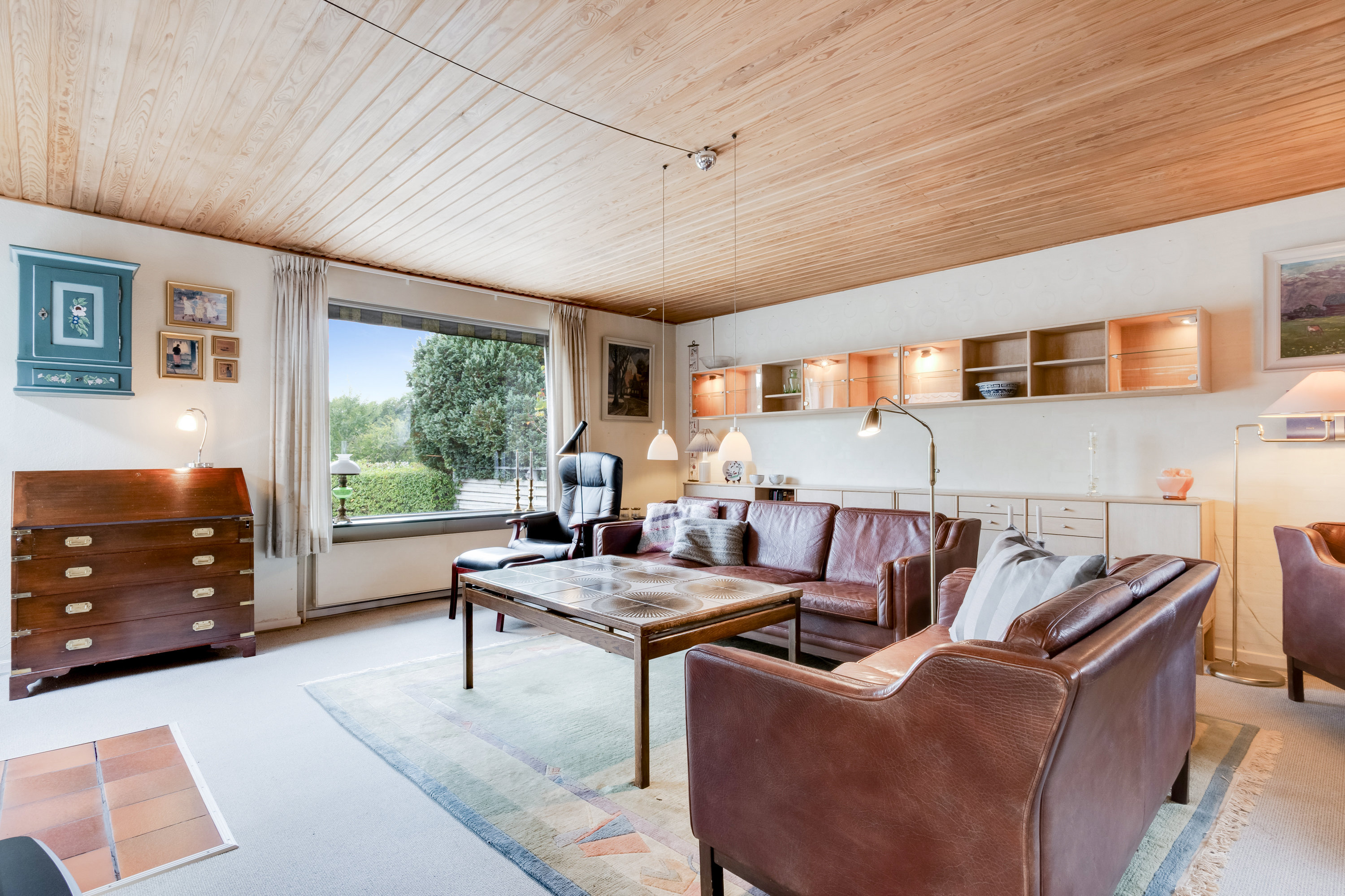 Fremhævet stue billede i fuldskærmstilstand. Billede af Strandgade 24, 5683 Haarby