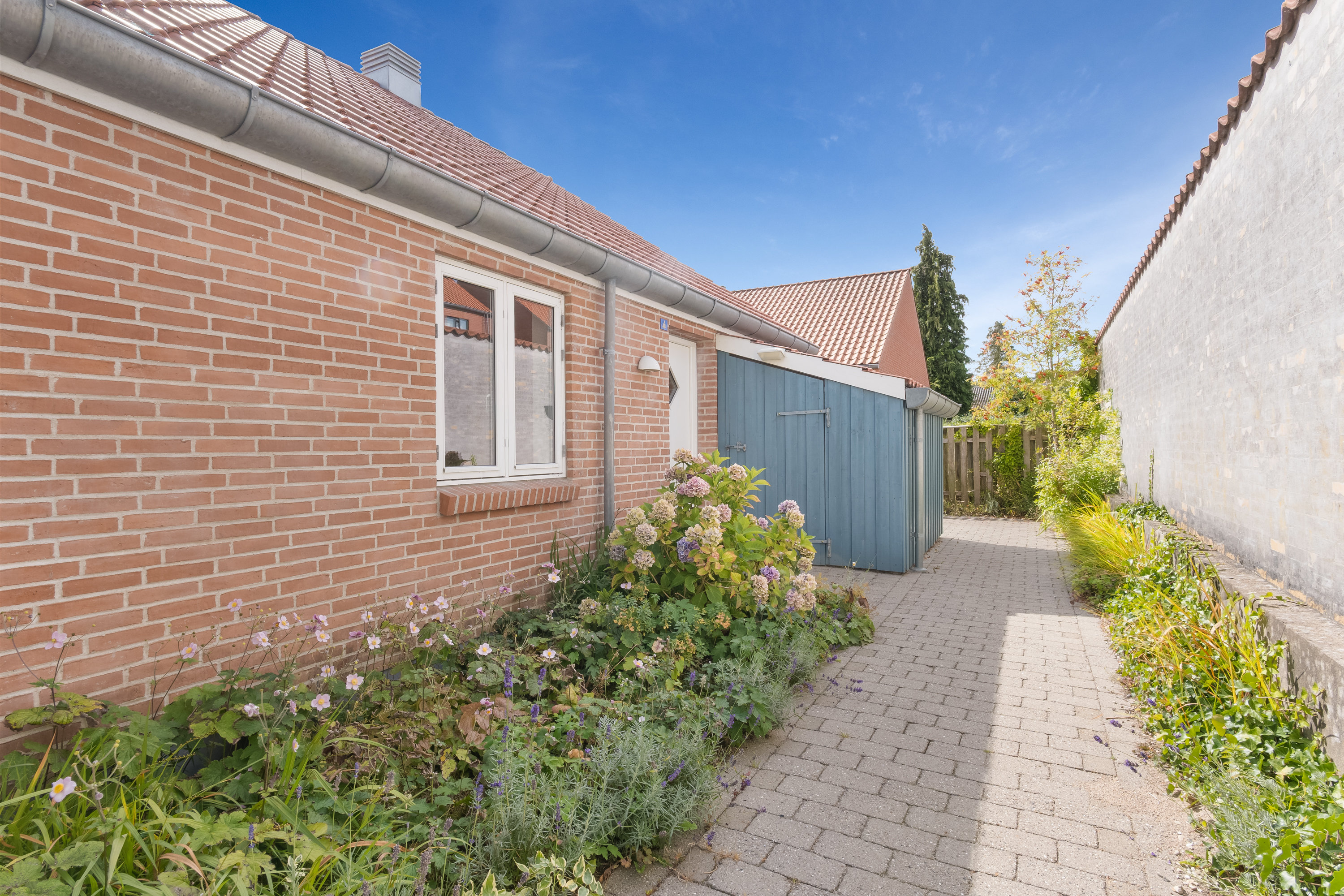 Andelsbolig: Facade på Rs Andersensvej 4, 5580 Nørre Aaby