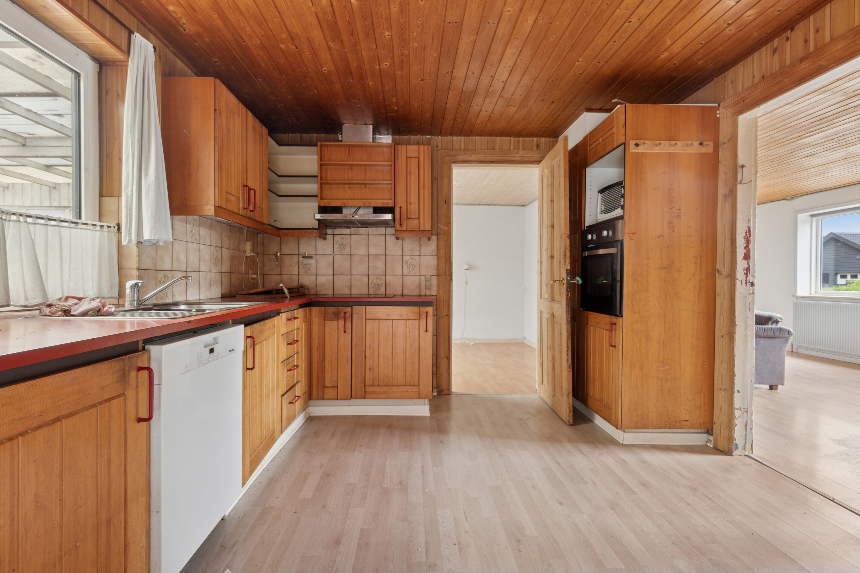 Fremhævet køkken billede i fuldskærmstilstand. Billede af Vangsgade 25, 7752 Snedsted