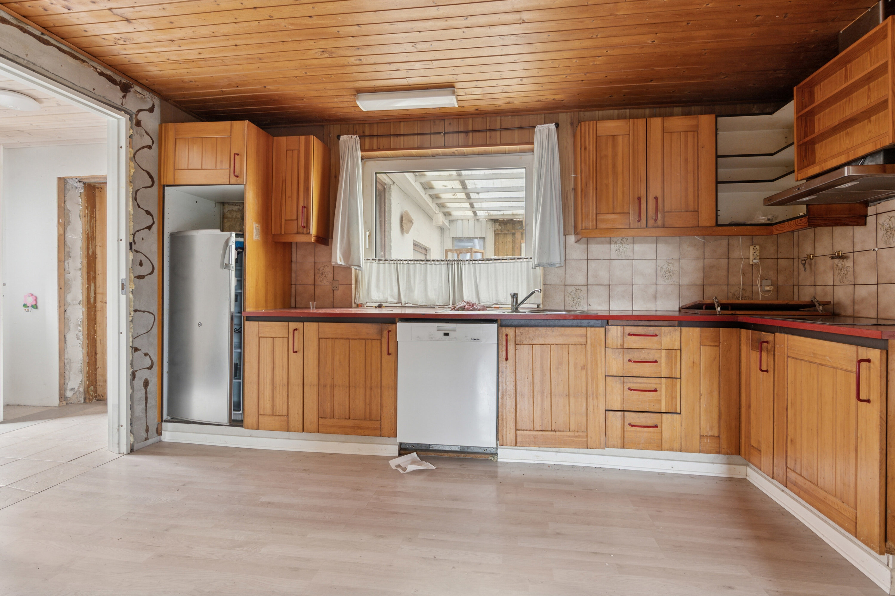 Fremhævet køkken billede i fuldskærmstilstand. Billede af Vangsgade 25, 7752 Snedsted