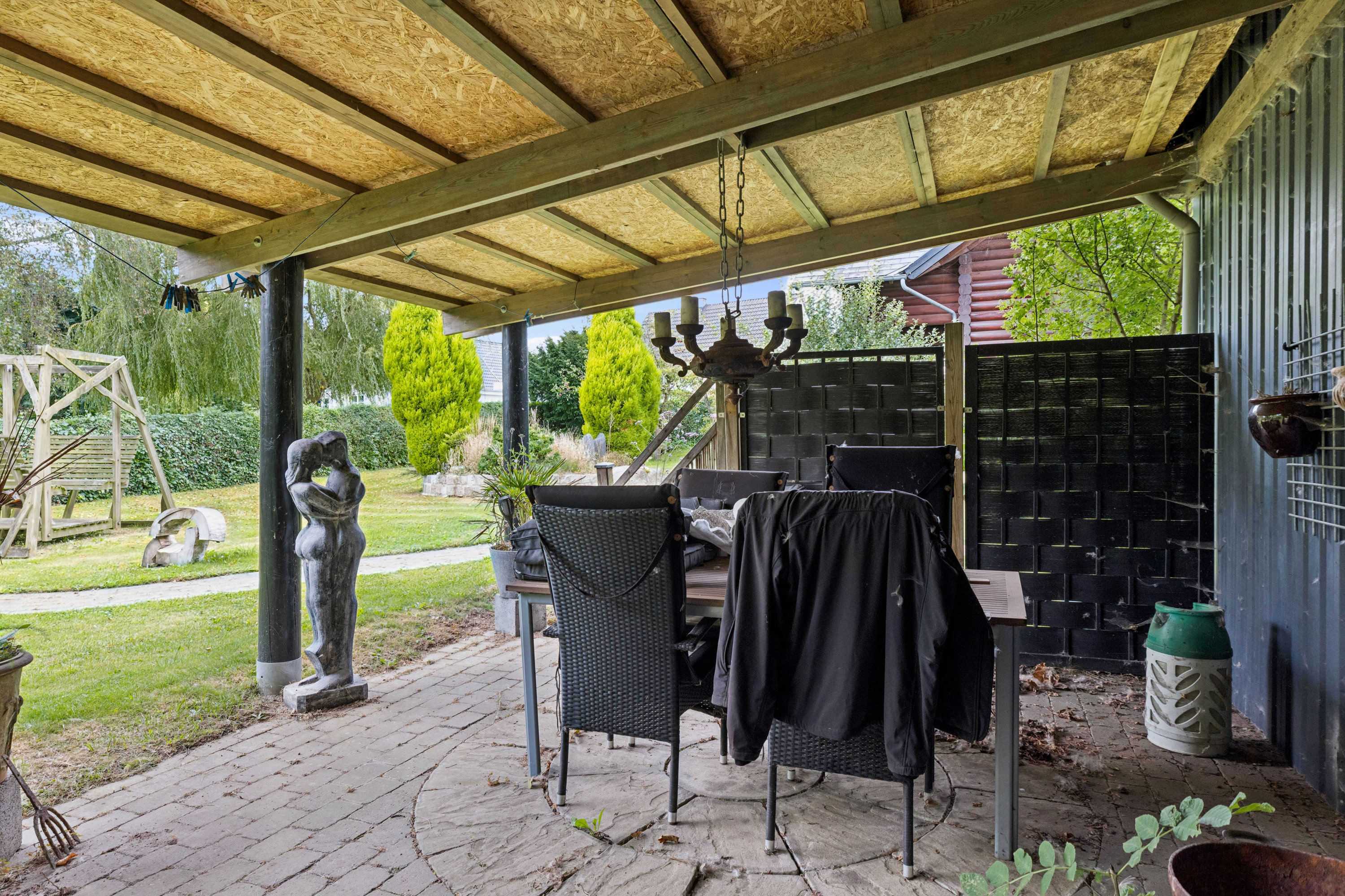 Fremhævet terrasse billede i fuldskærmstilstand. Billede af Østervej 14, Mjels, 6430 Nordborg