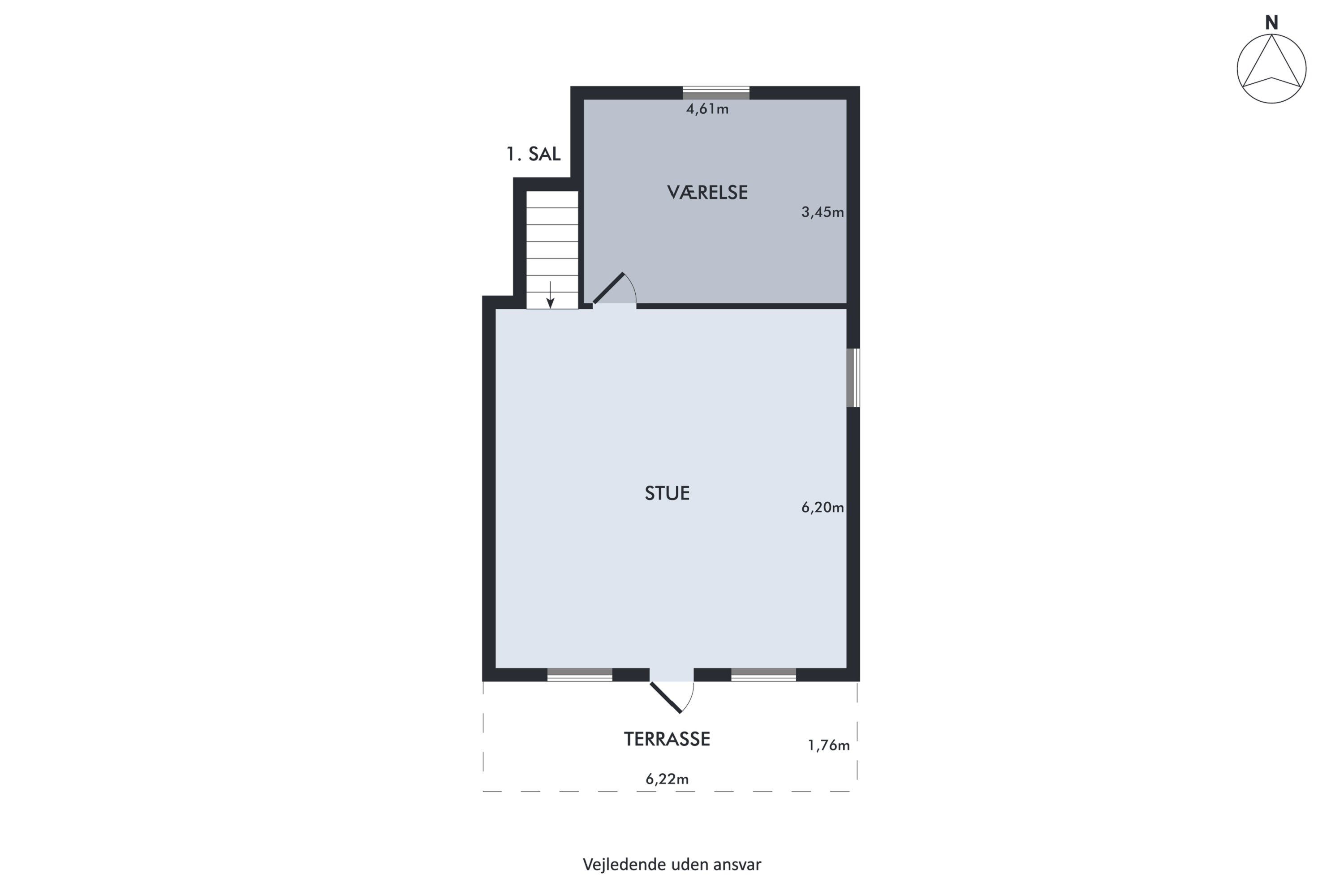 Plantegninger billede af Østervej 14, Mjels, 6430 Nordborg