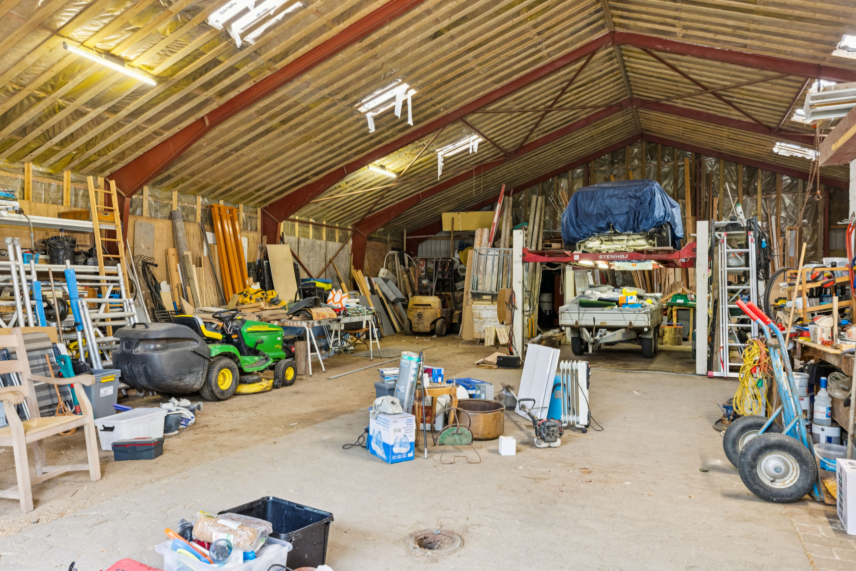 Fremhævet garage billede i fuldskærmstilstand. Billede af Østervej 14, Mjels, 6430 Nordborg