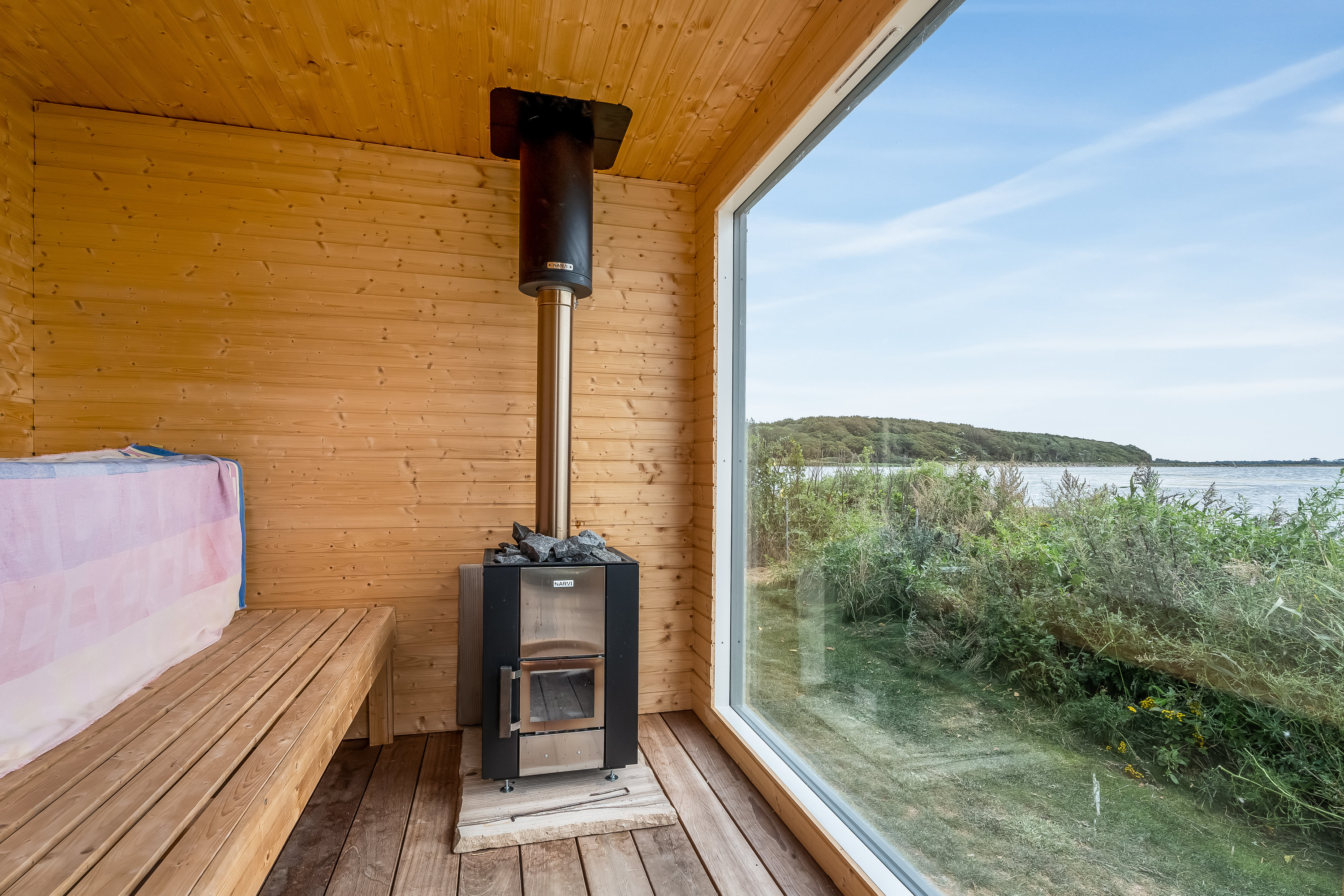 Fremhævet sauna billede i fuldskærmstilstand. Billede af Hellenæs-Stien 17, 4912 Harpelunde