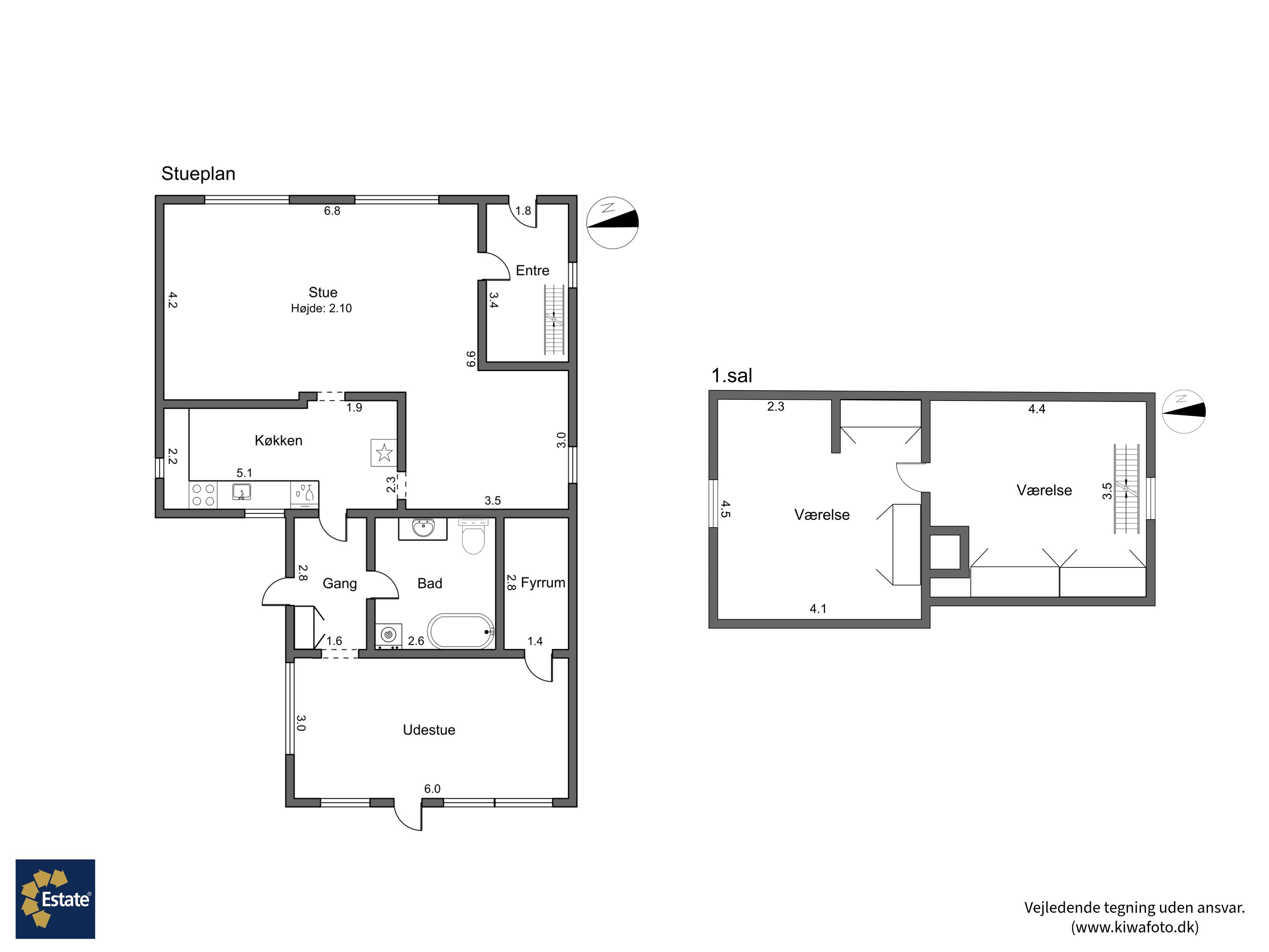 Plantegninger billede af Bøgetvej 25, Utterslev, 4913 Horslunde