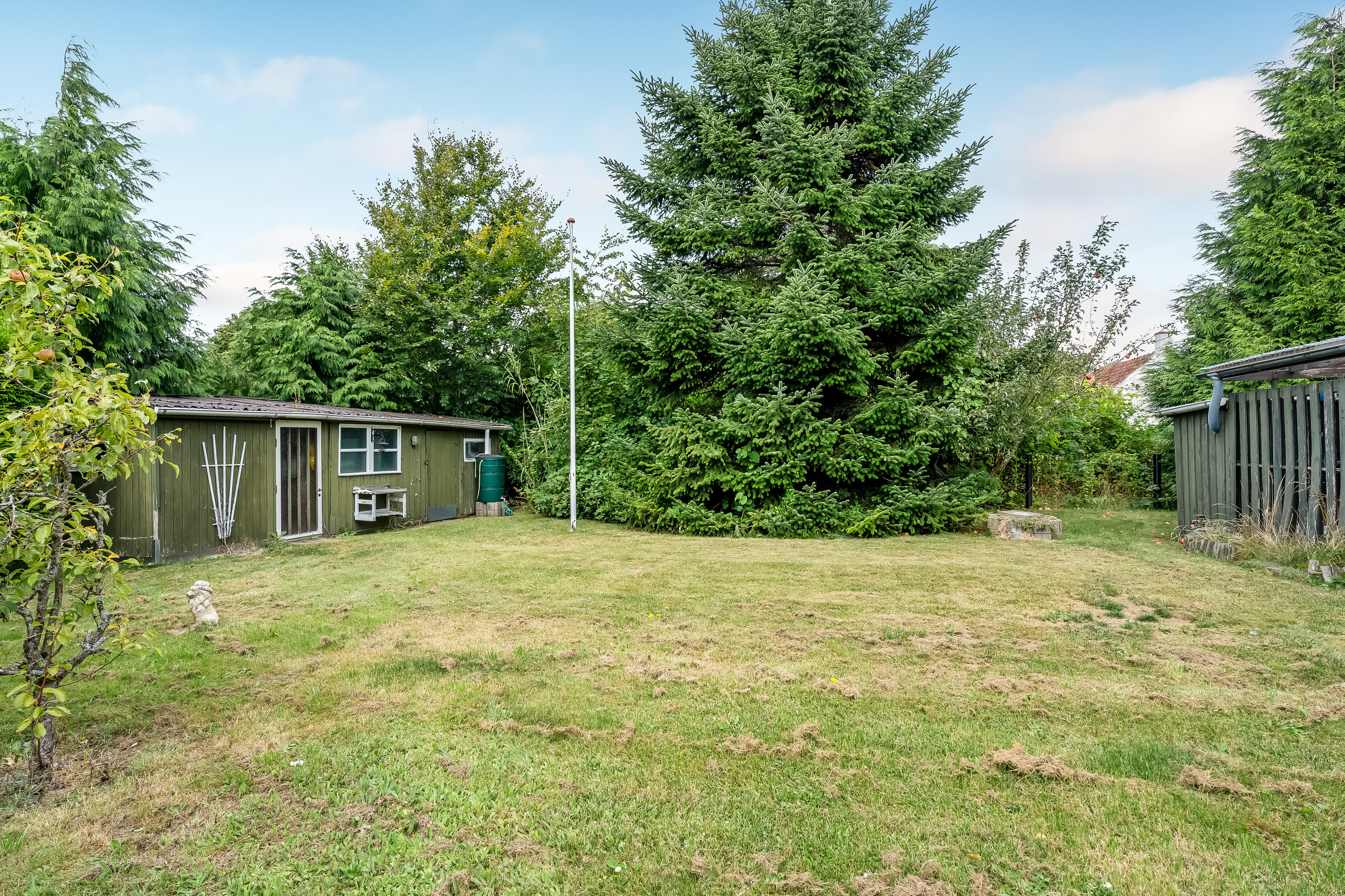 Fremhævet facade billede i fuldskærmstilstand. Billede af Bøgetvej 25, Utterslev, 4913 Horslunde