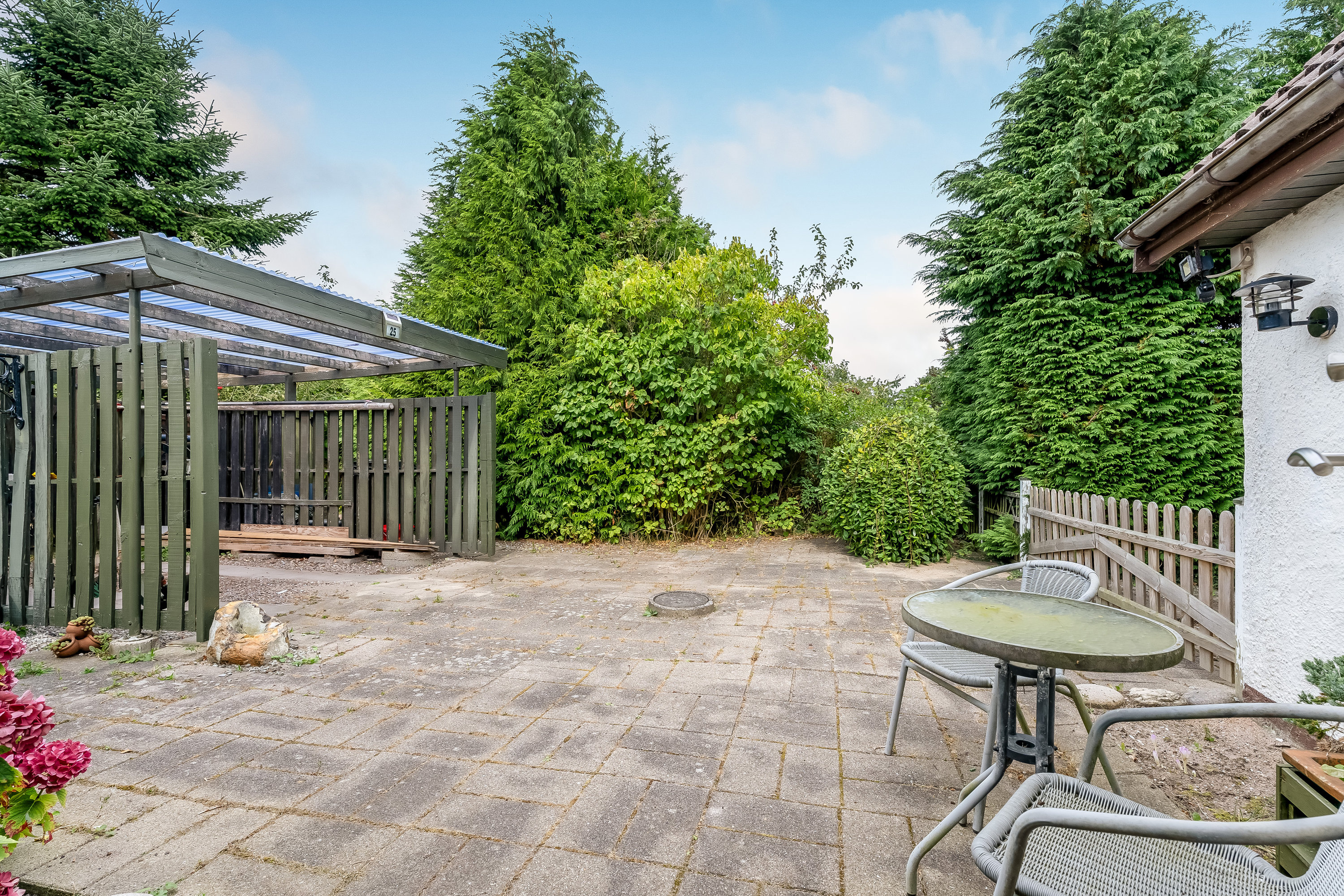 Fremhævet terrasse billede i fuldskærmstilstand. Billede af Bøgetvej 25, Utterslev, 4913 Horslunde