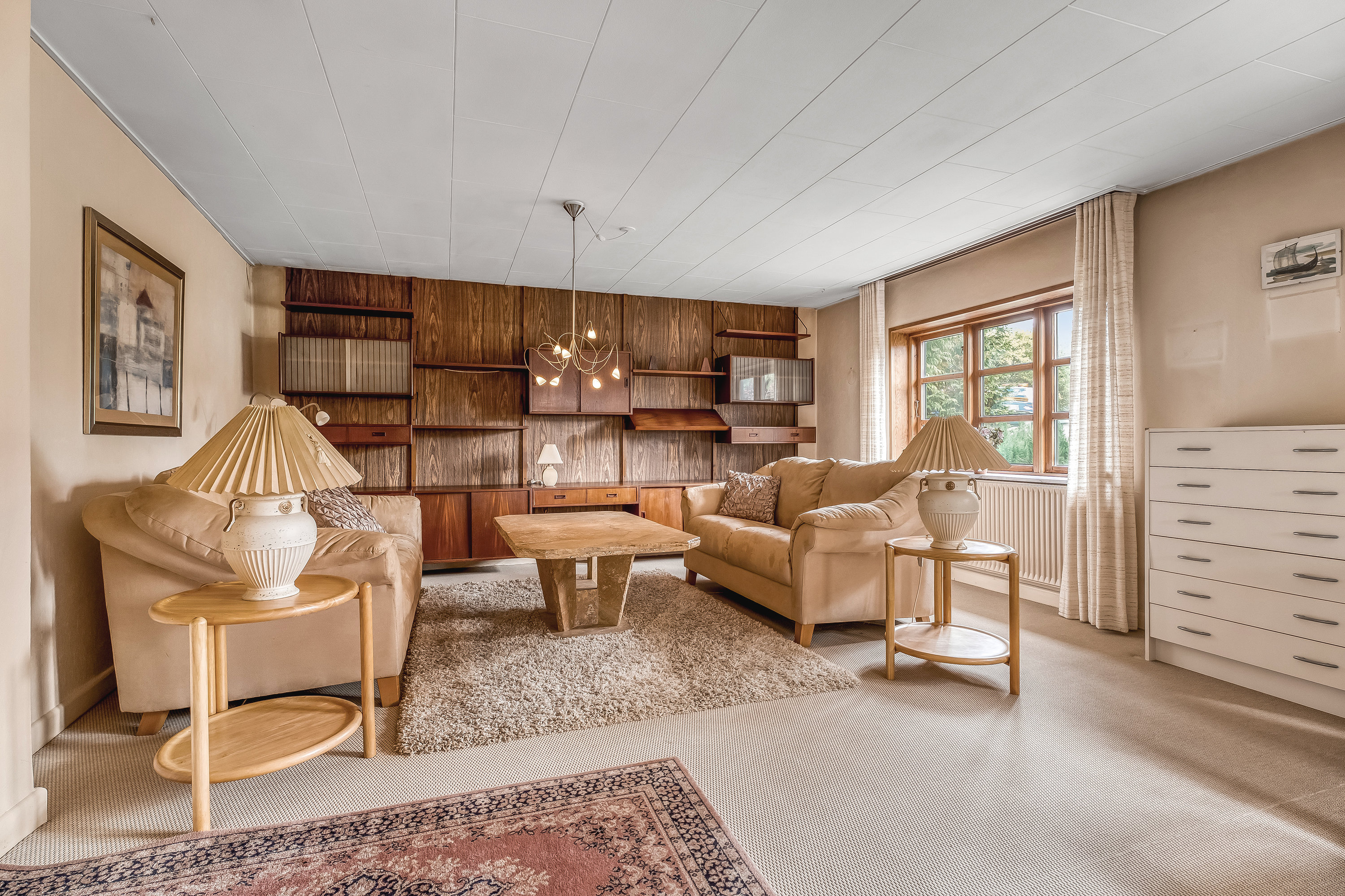 Miniaturebillede 1: stue. Billede af Bøgetvej 25, Utterslev, 4913 Horslunde