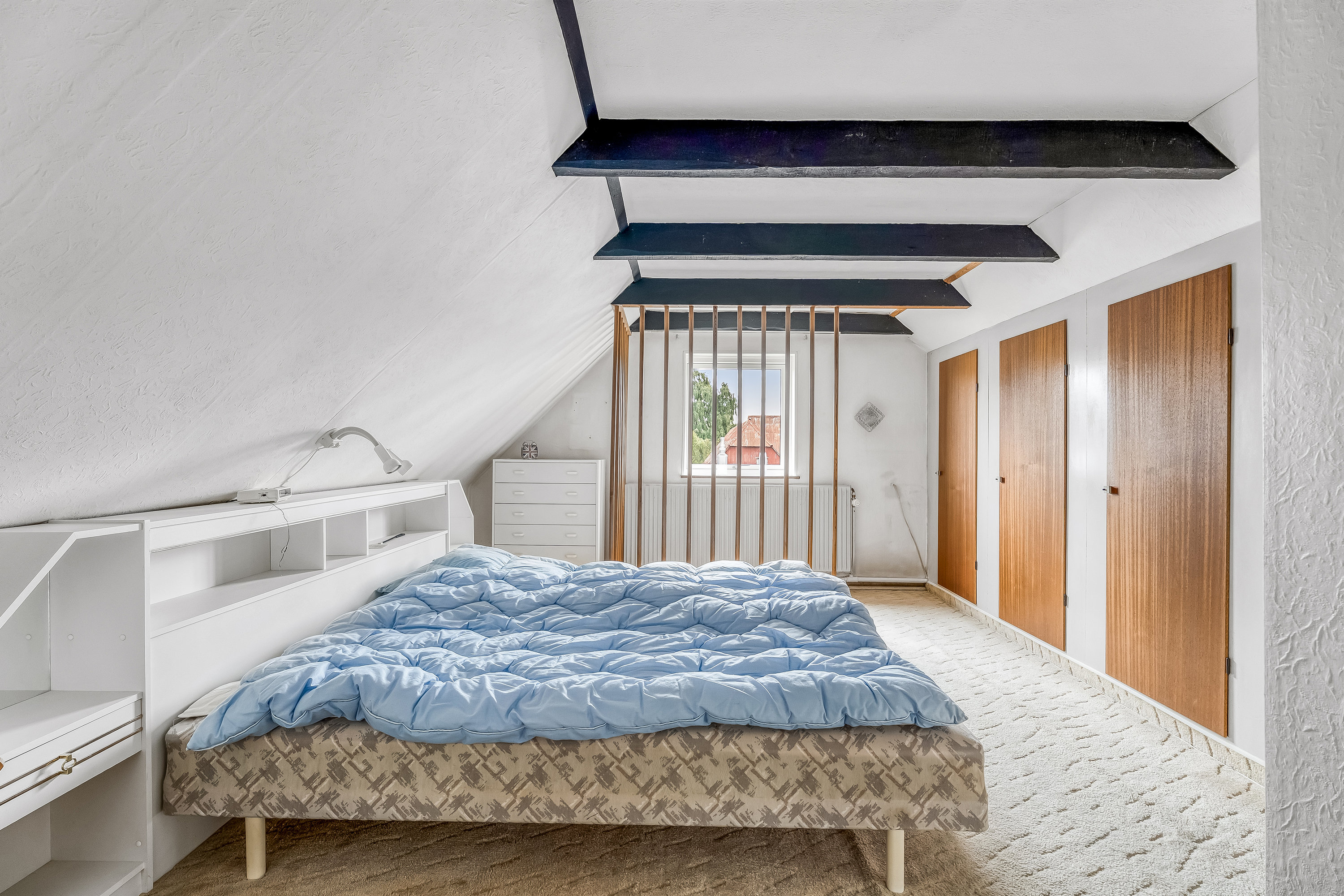 Fremhævet soveværelse billede i fuldskærmstilstand. Billede af Bøgetvej 25, Utterslev, 4913 Horslunde