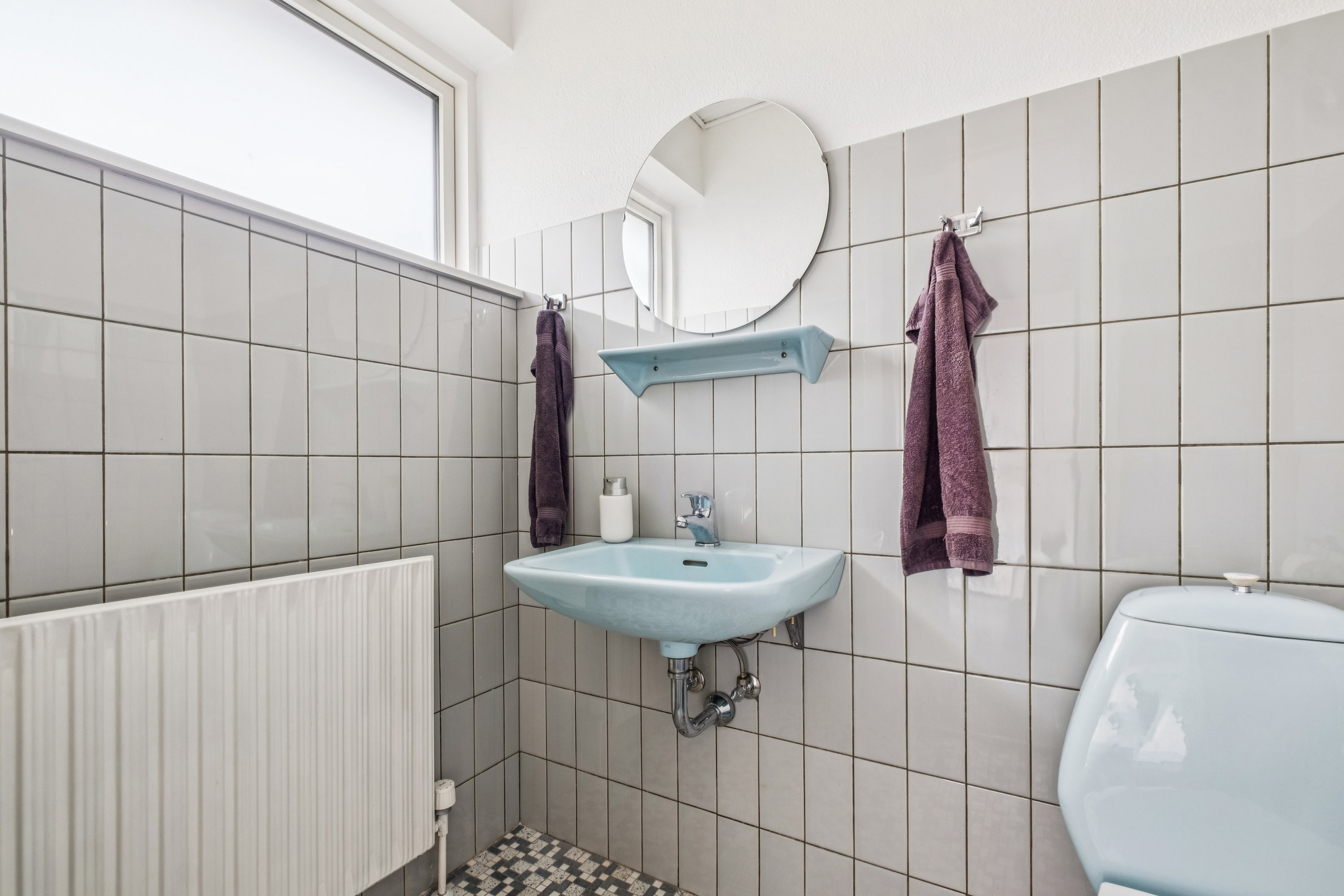 Fremhævet badeværelse billede i fuldskærmstilstand. Billede af Skovvejen 39, 8740 Brædstrup