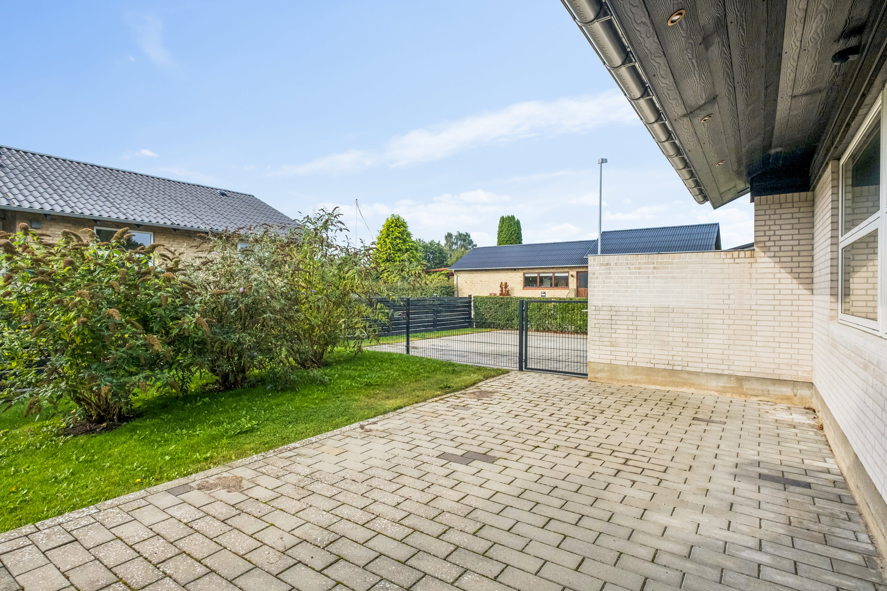 Fremhævet terrasse billede i fuldskærmstilstand. Billede af Skovvejen 39, 8740 Brædstrup