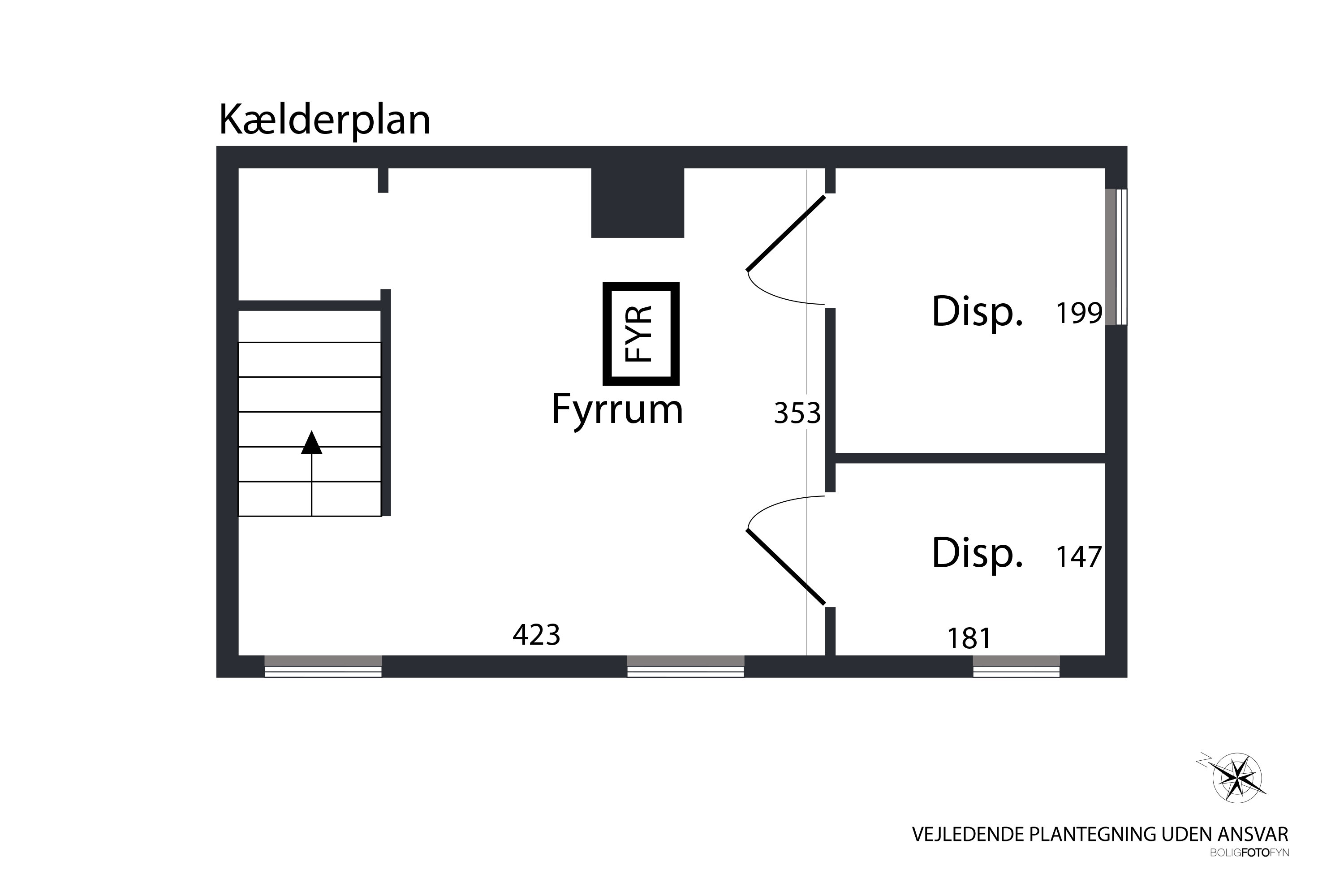 Plantegninger billede af Midskovvej 261, Midskov, 5370 Mesinge