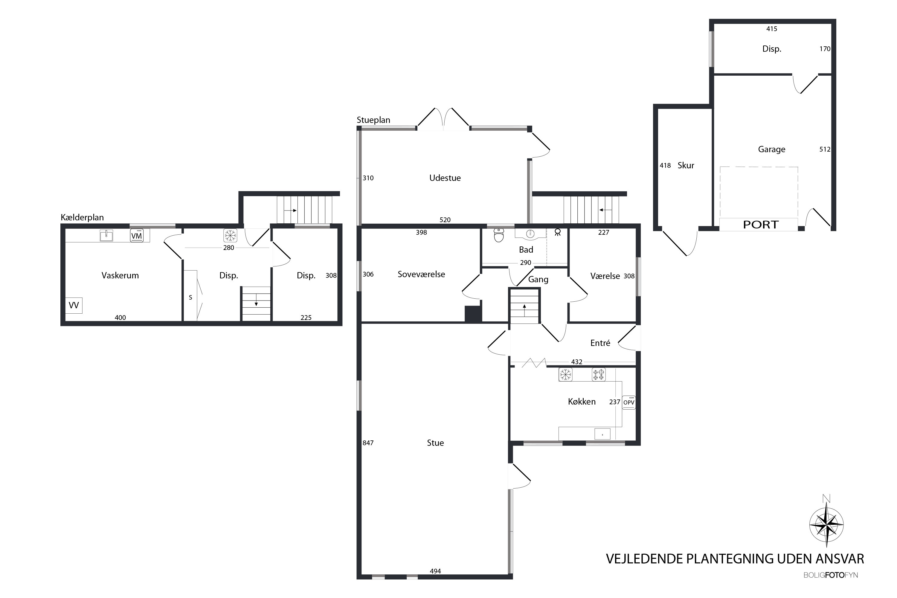 Plantegninger billede af Dyrehøjvej 28, Brobyværk, 5672 Broby