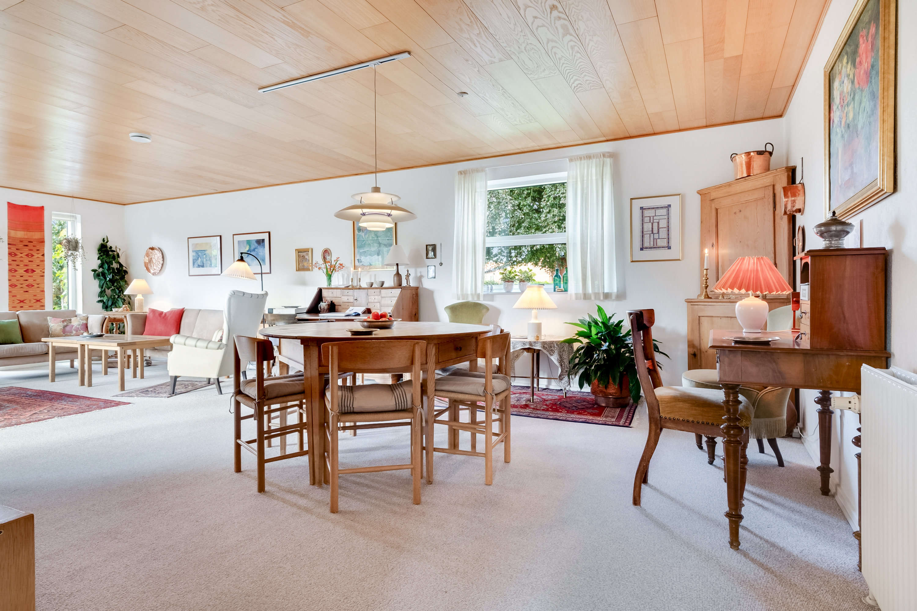 Fremhævet stue billede i fuldskærmstilstand. Billede af Dyrehøjvej 28, Brobyværk, 5672 Broby