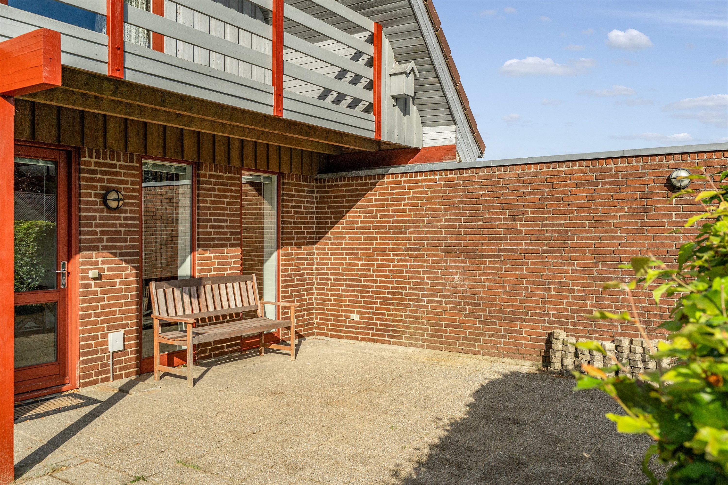 Fremhævet terrasse billede i fuldskærmstilstand. Billede af Mølleparken 280, 7190 Billund