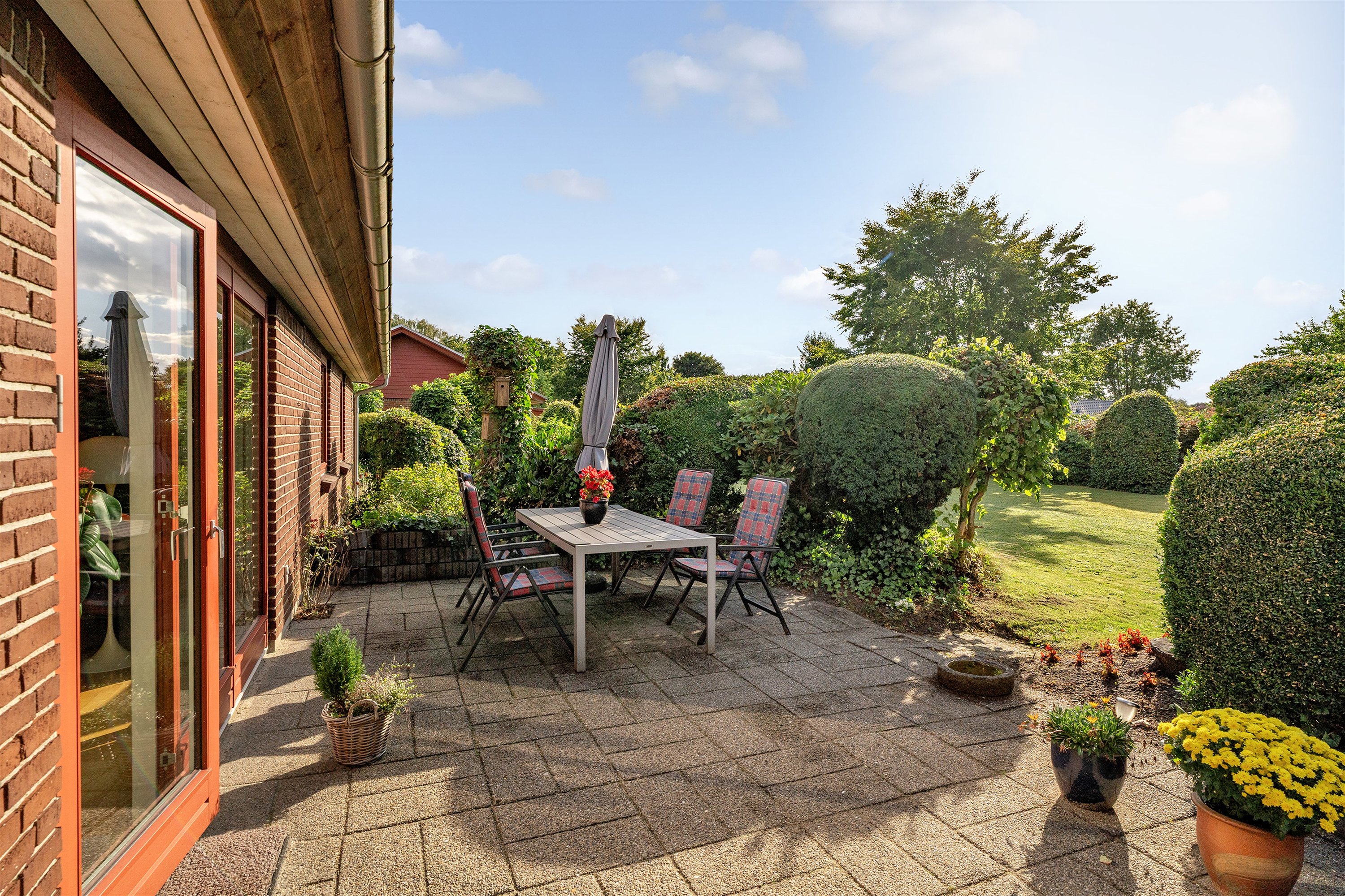 Miniaturebillede 1: terrasse. Billede af Mølleparken 280, 7190 Billund