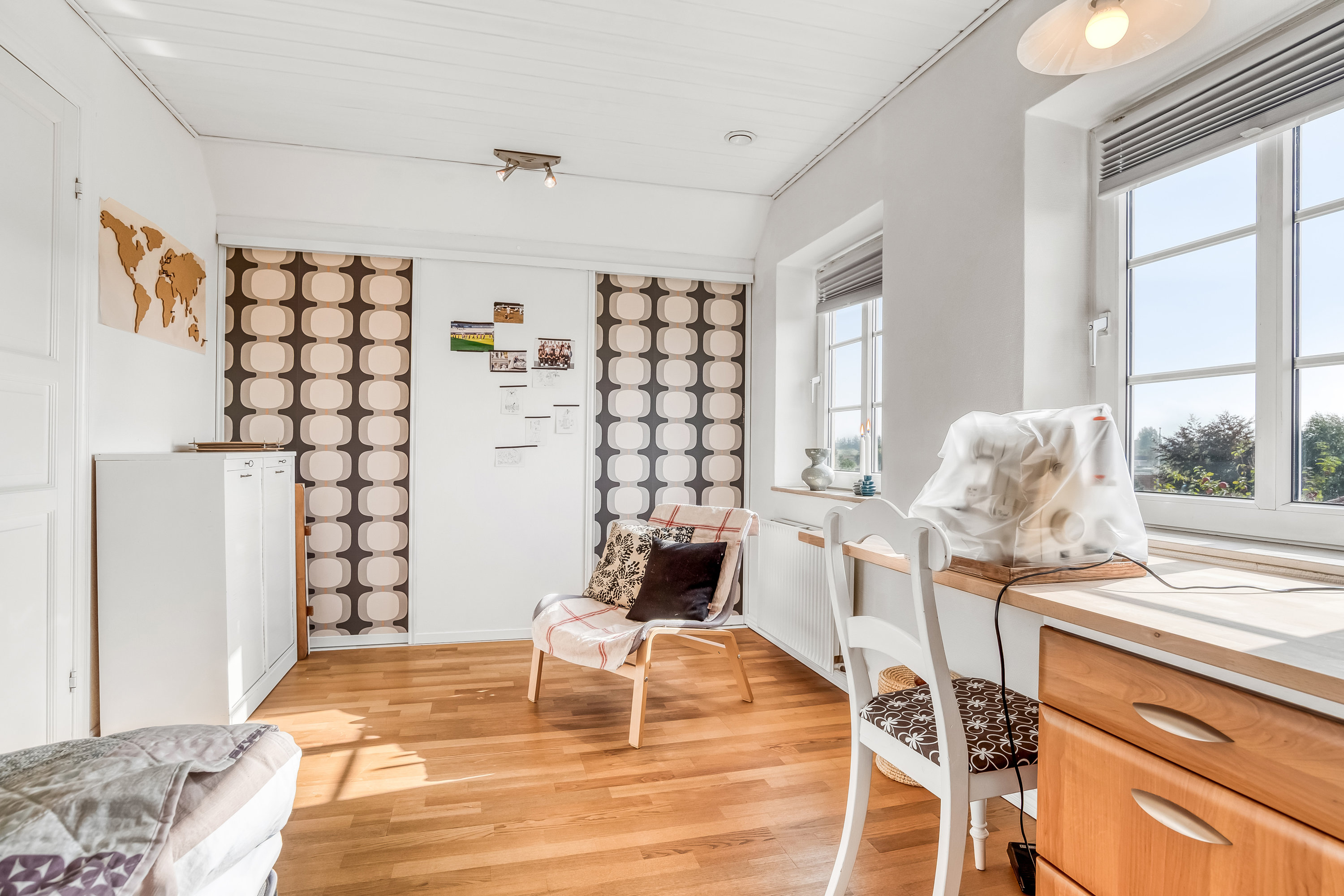 Fremhævet værelse billede i fuldskærmstilstand. Billede af Åbrinken 26, 7550 Sørvad