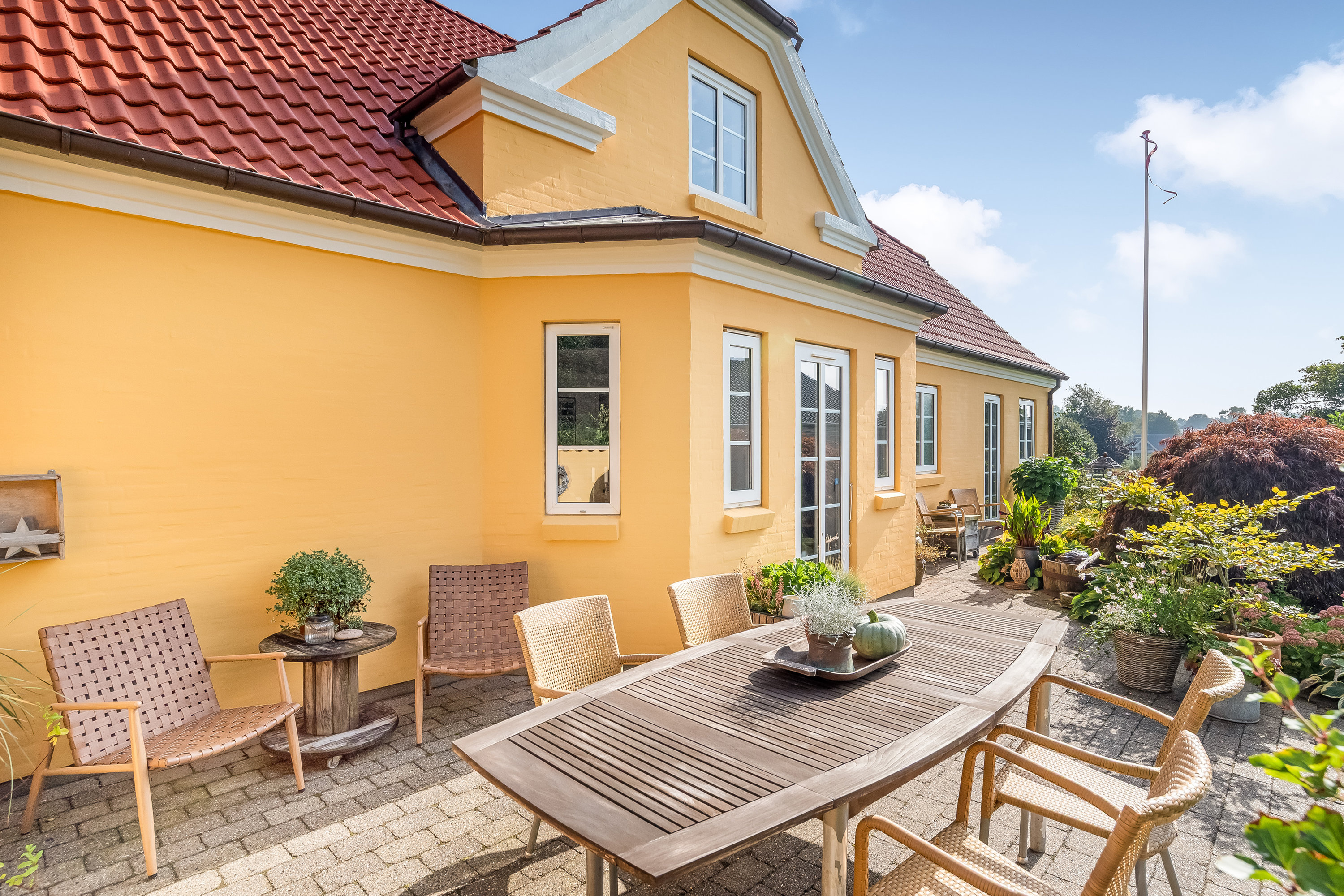 Miniaturebillede 2: terrasse. Billede af Åbrinken 26, 7550 Sørvad