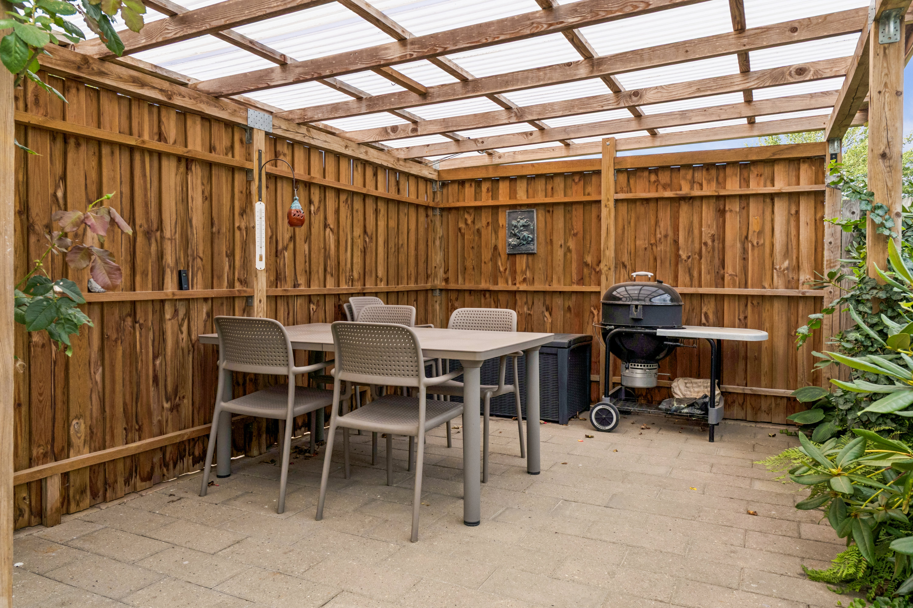 Fremhævet terrasse billede i fuldskærmstilstand. Billede af Margrethevej 5, 4270 Høng