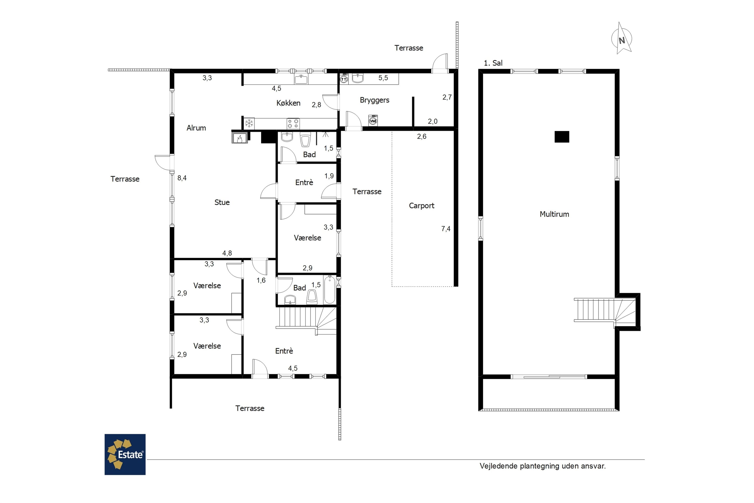 Plantegninger billede af Mølleparken 280, 7190 Billund