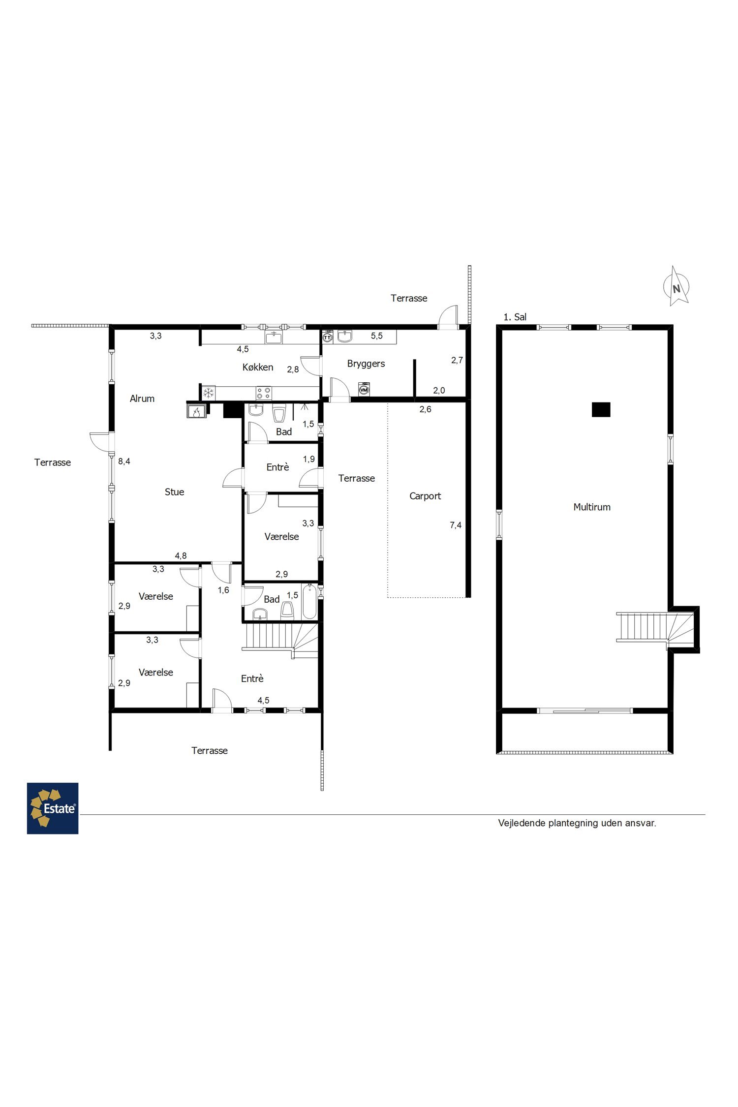 Plantegninger billede af Mølleparken 280, 7190 Billund