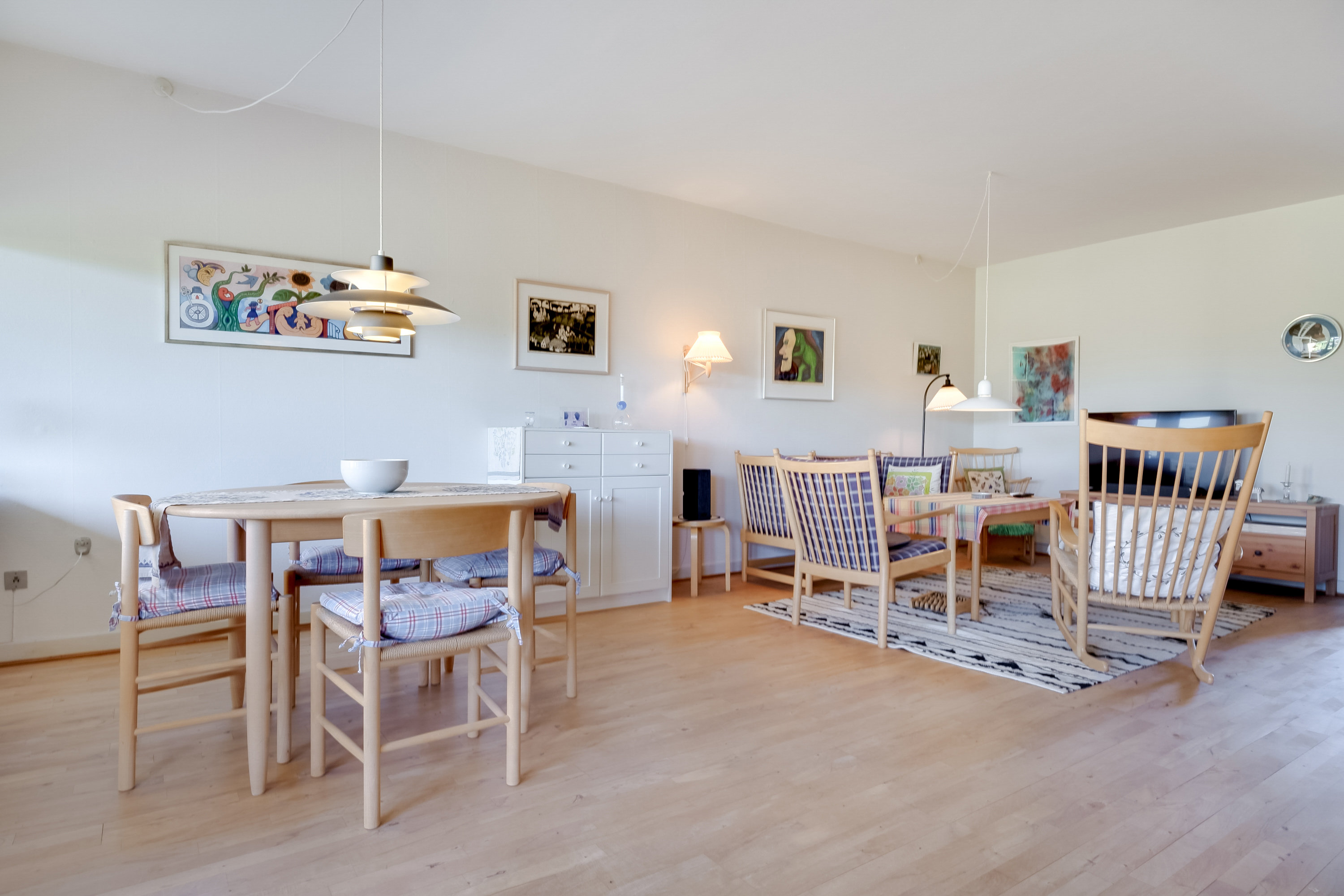 Fremhævet stue billede i fuldskærmstilstand. Billede af Teglgårdsparken 64, 5500 Middelfart